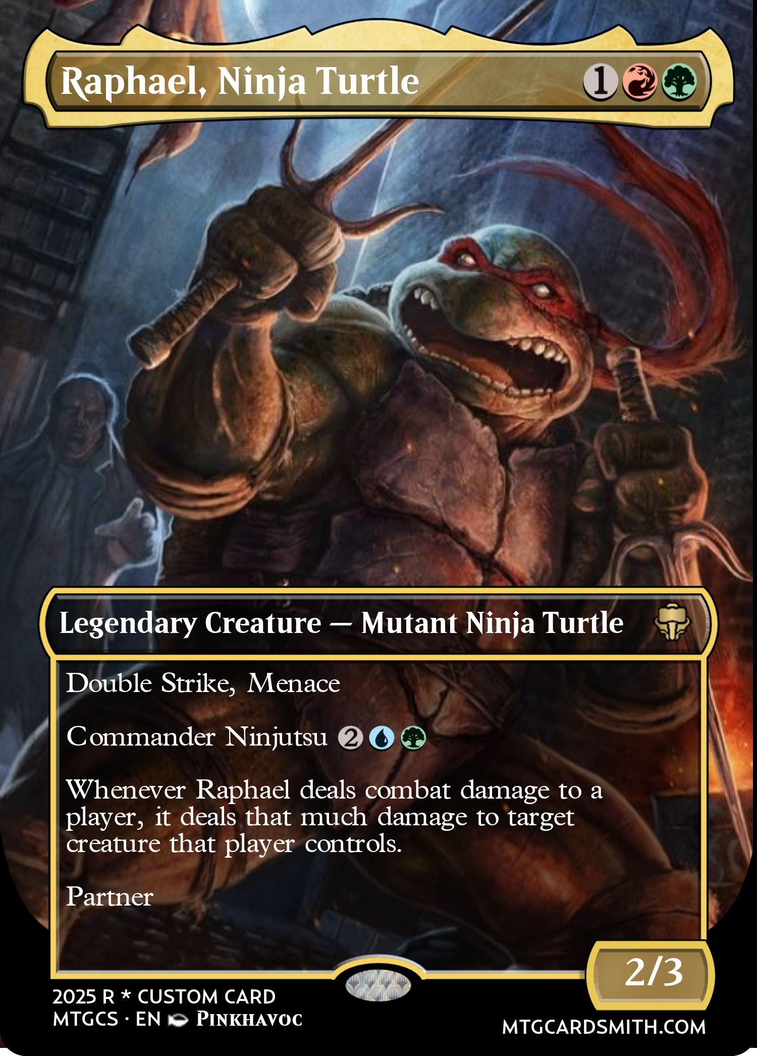 Raphael, Ninja Turtle
