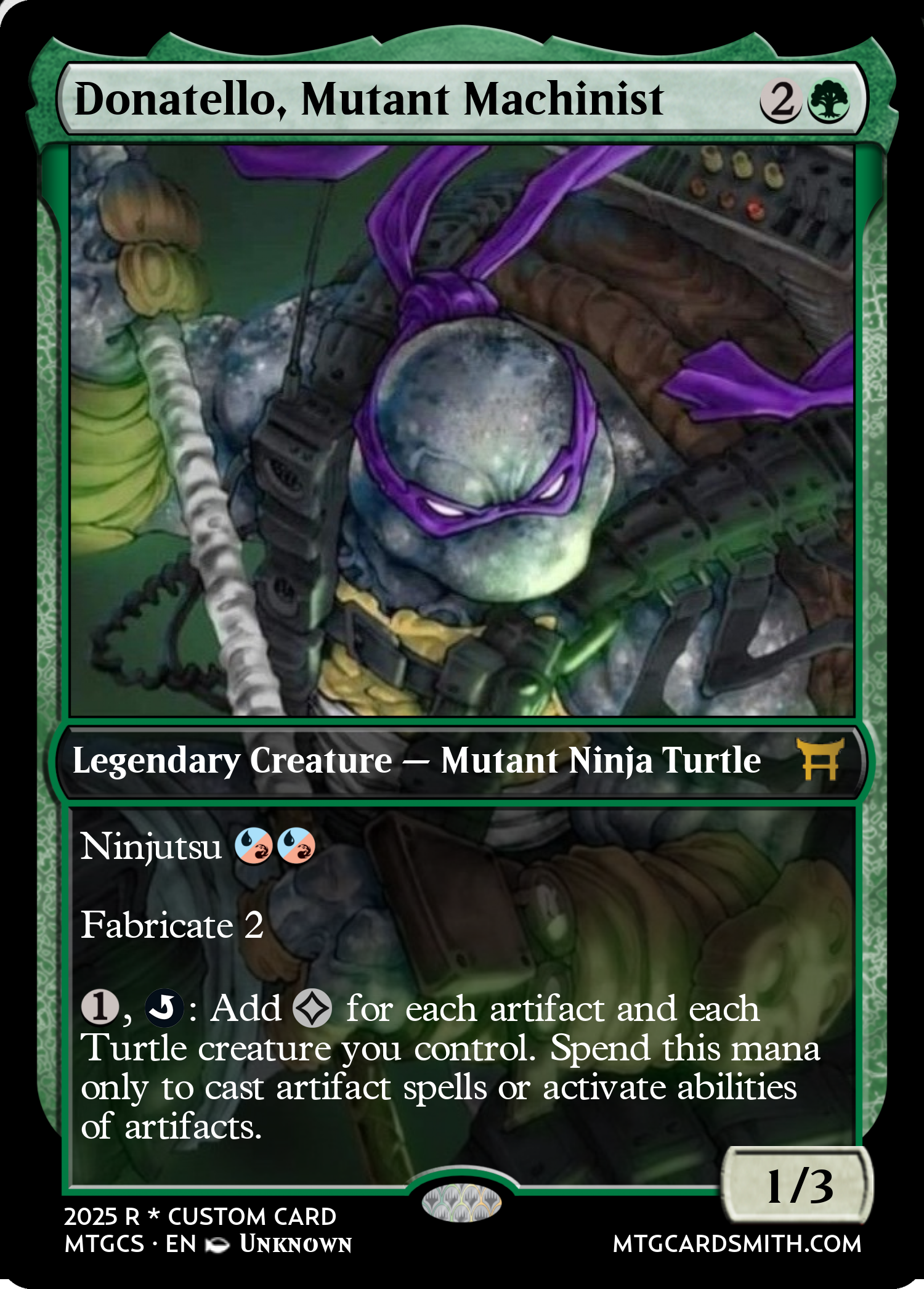 Donatello, Mutant Machinist