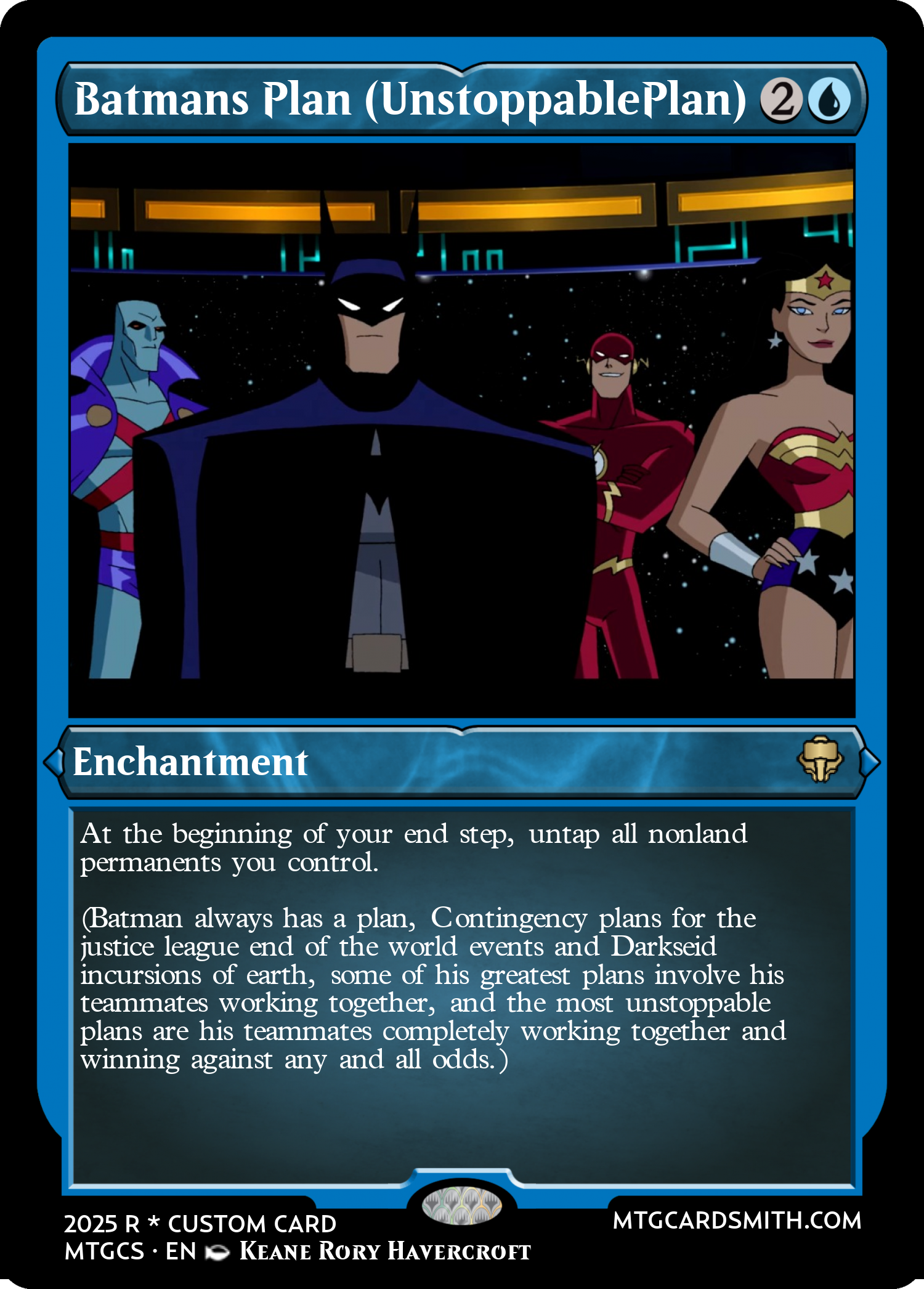 Batmans Plan (UnstoppablePlan)