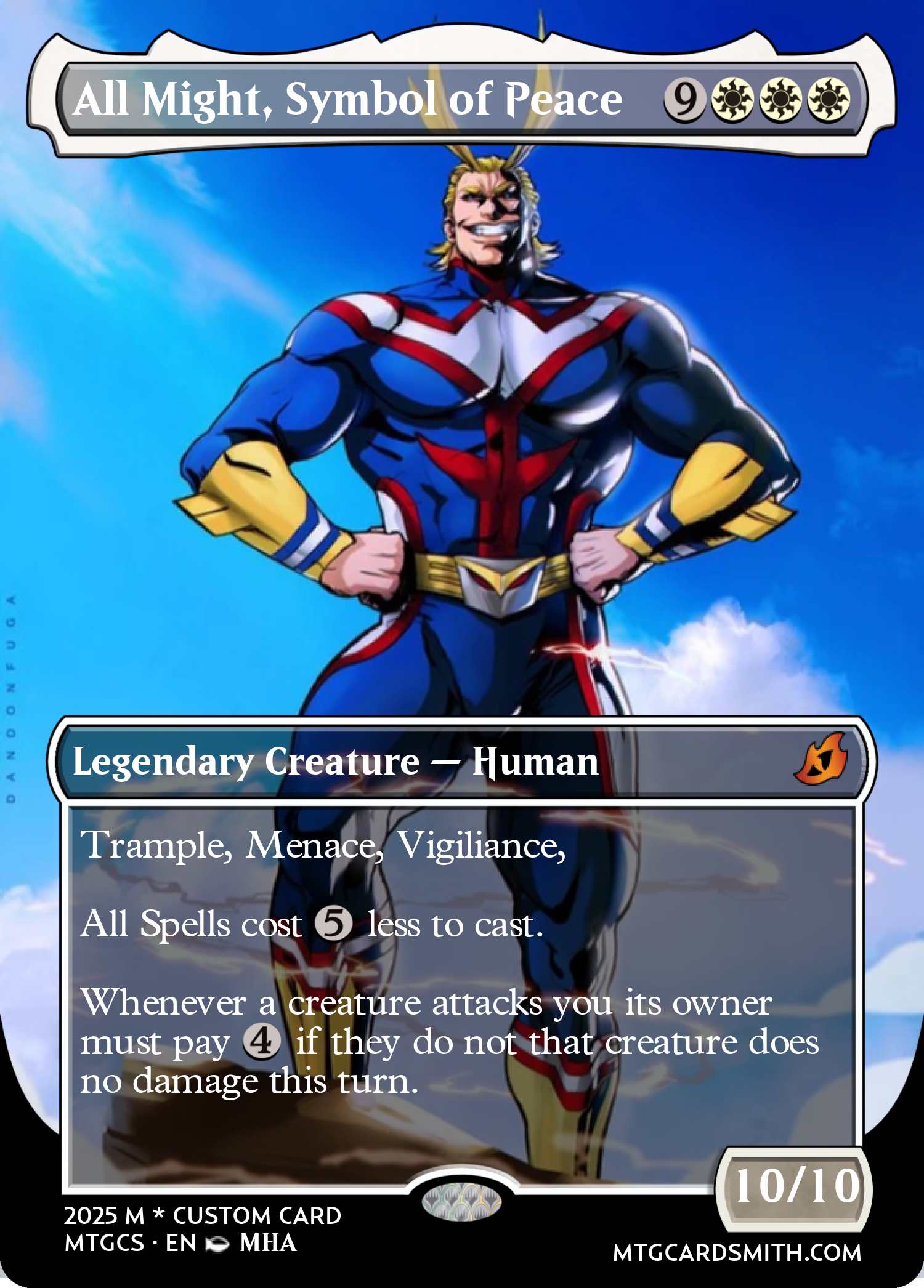 All Might, Symbol of Peace