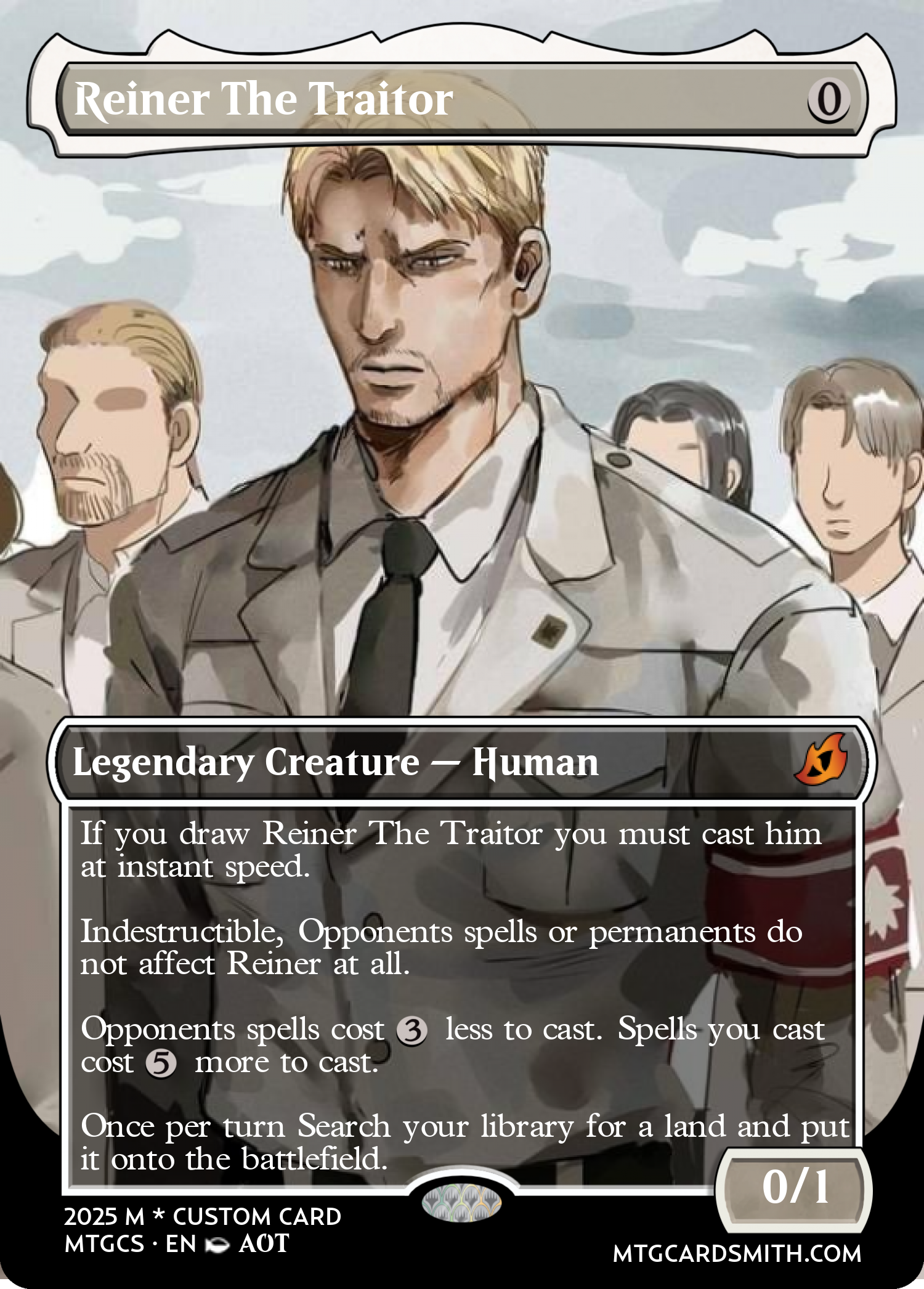 Reiner The Traitor