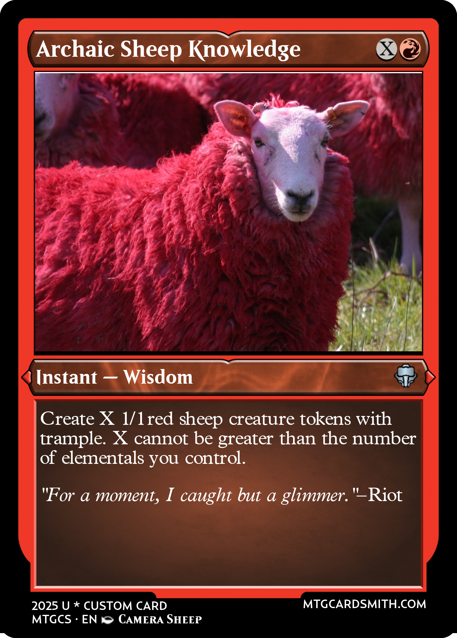 Archaic Sheep Knowledge