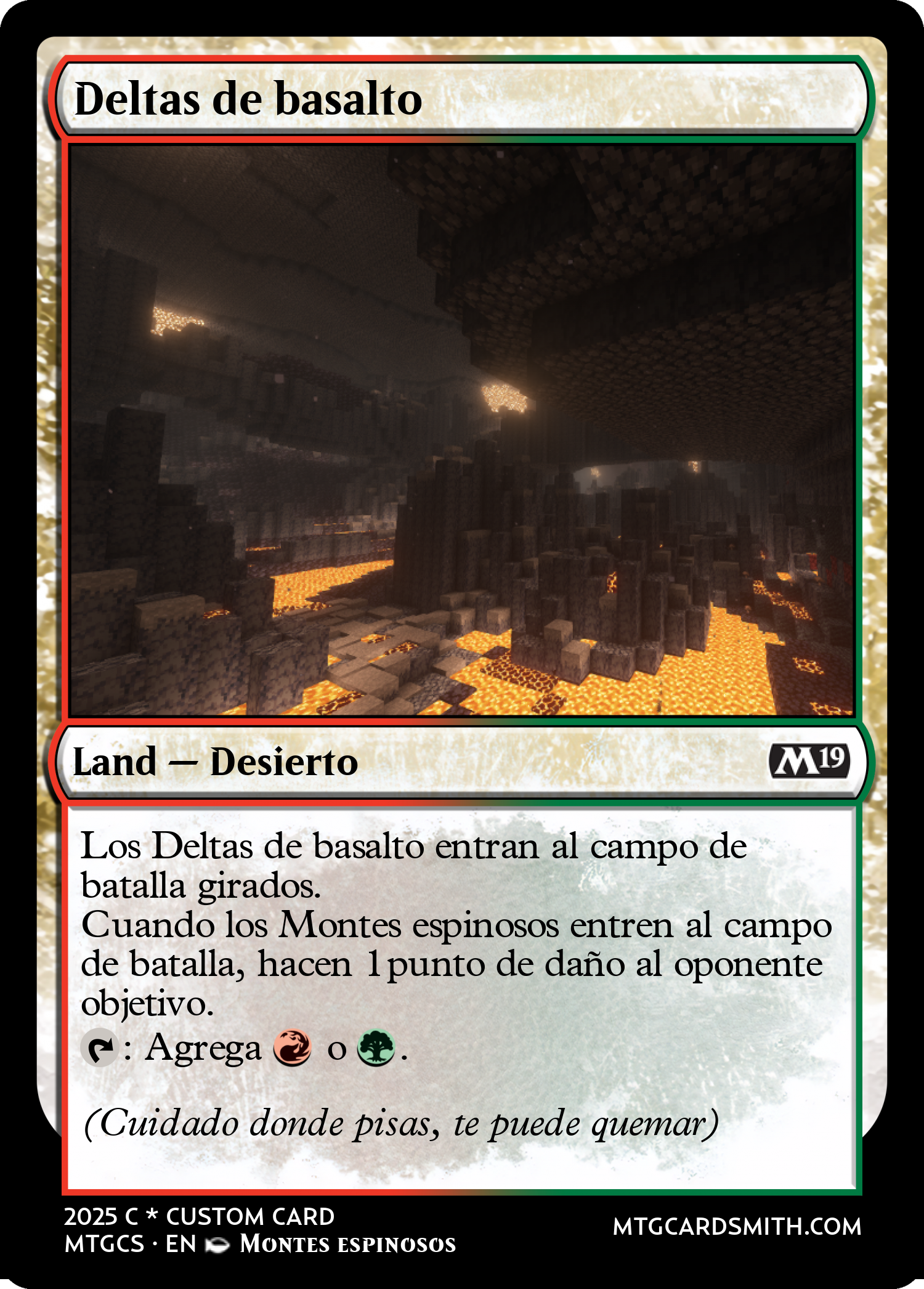 Deltas de basalto