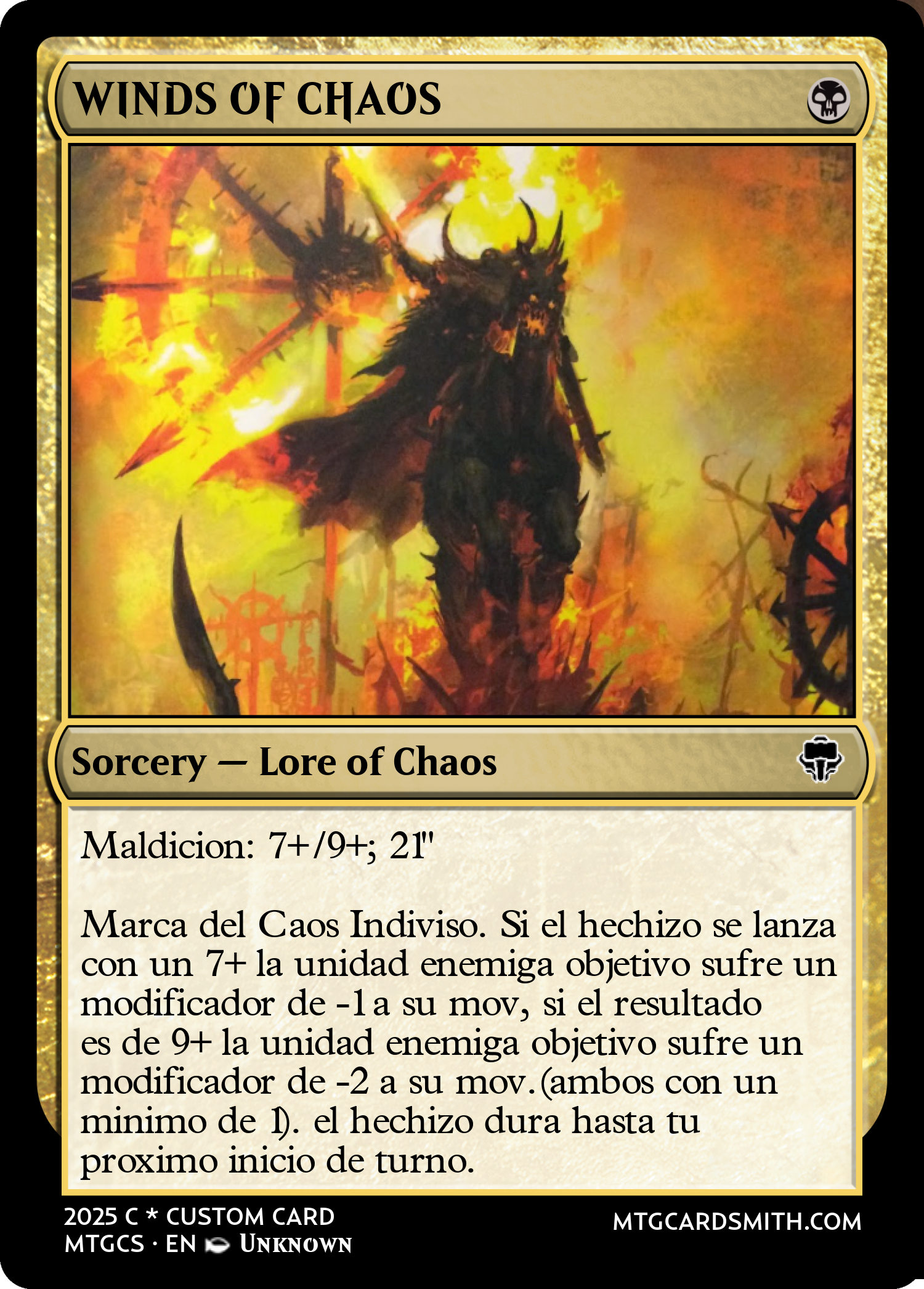 WINDS OF CHAOS