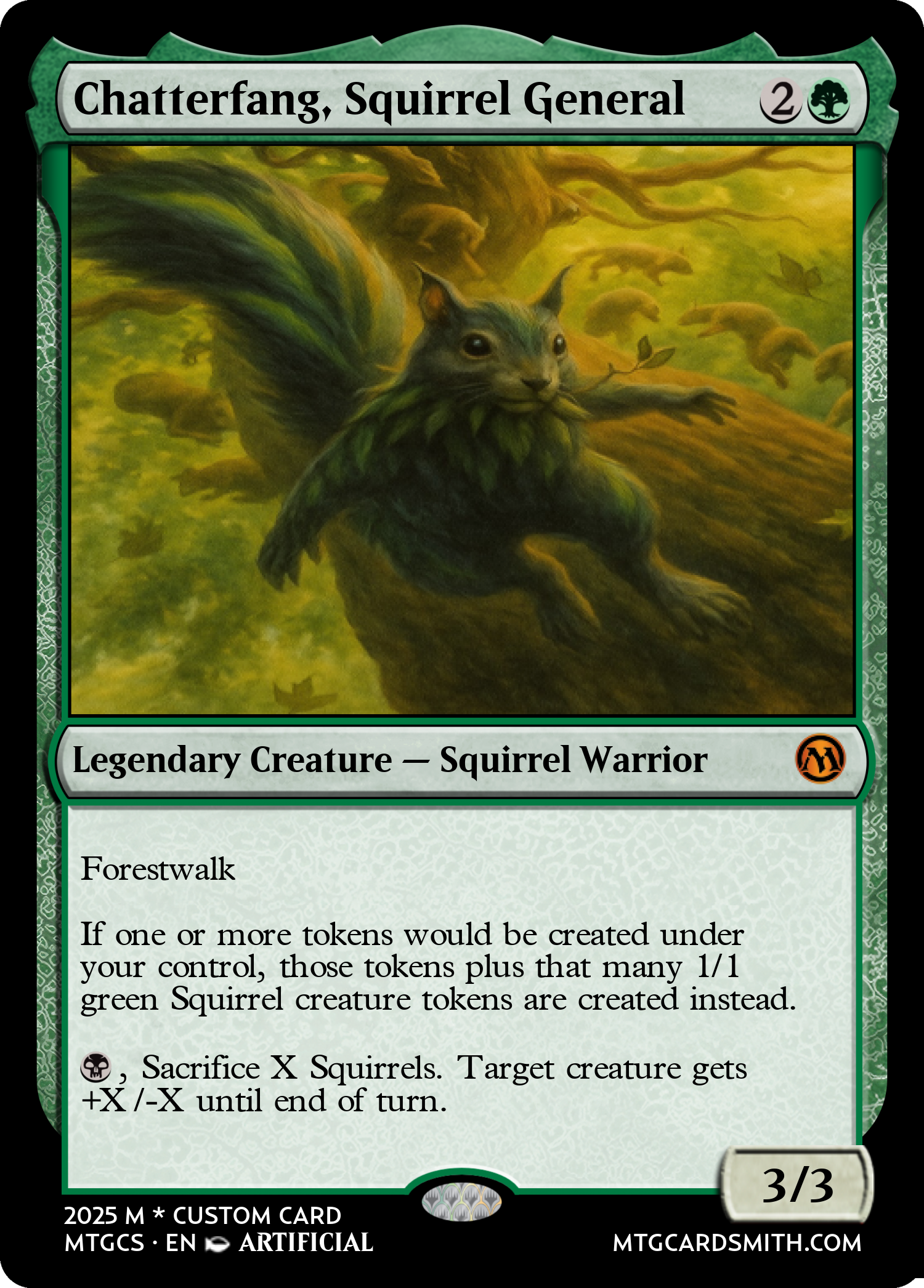 Chatterfang, Squirrel General