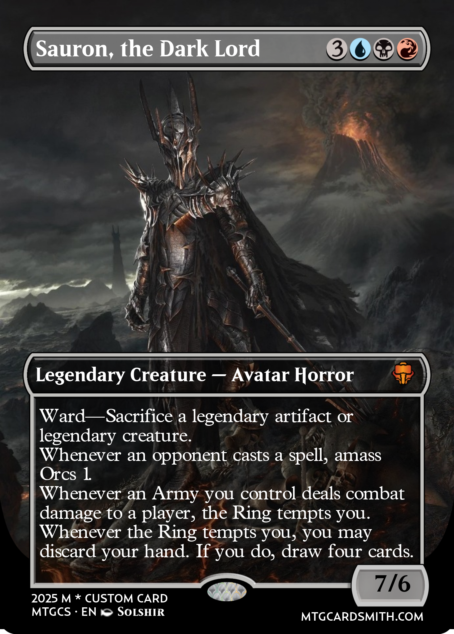 Sauron, the Dark Lord