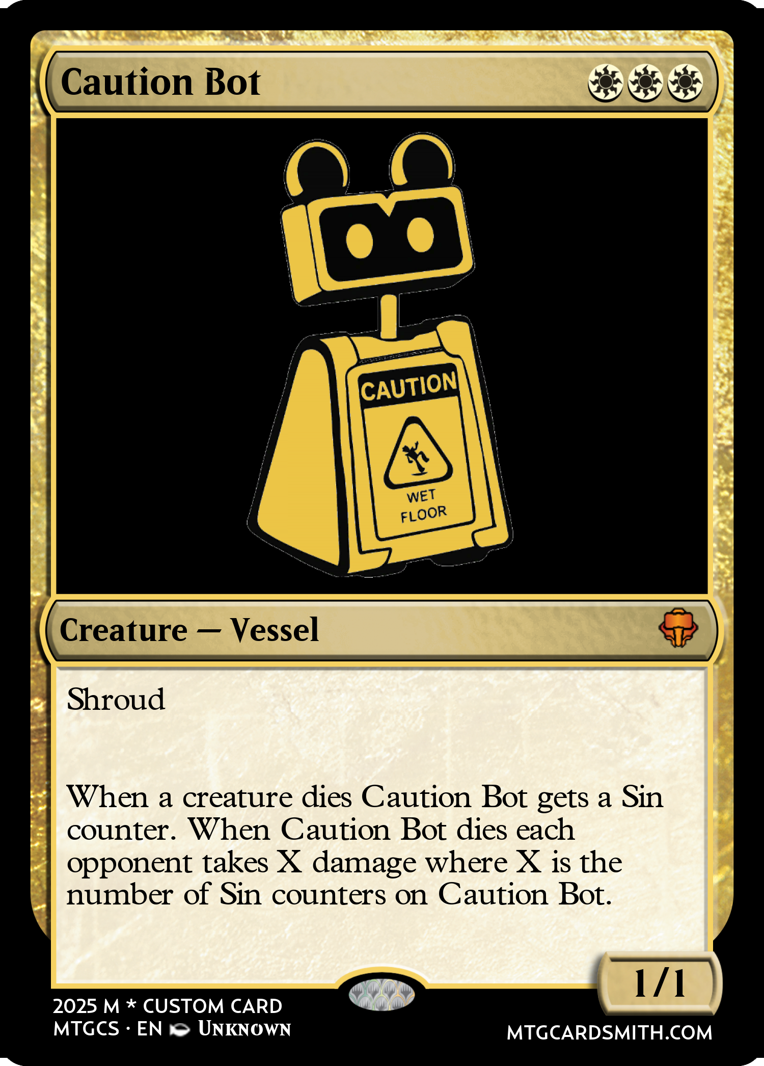 Caution Bot