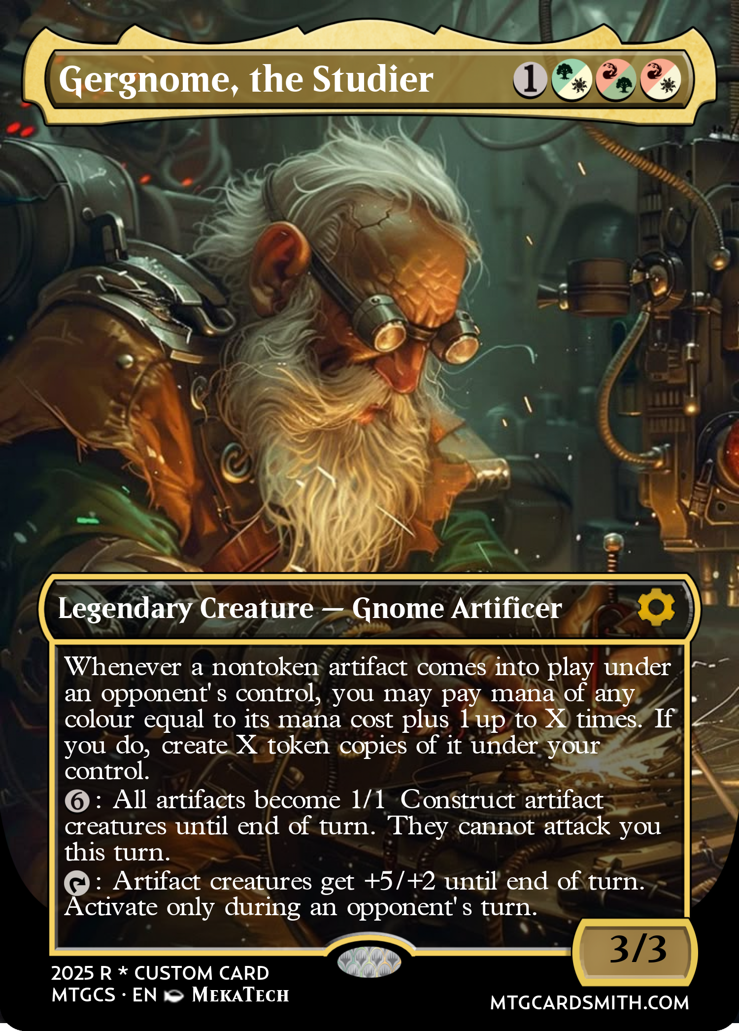 Gergnome, the Studier