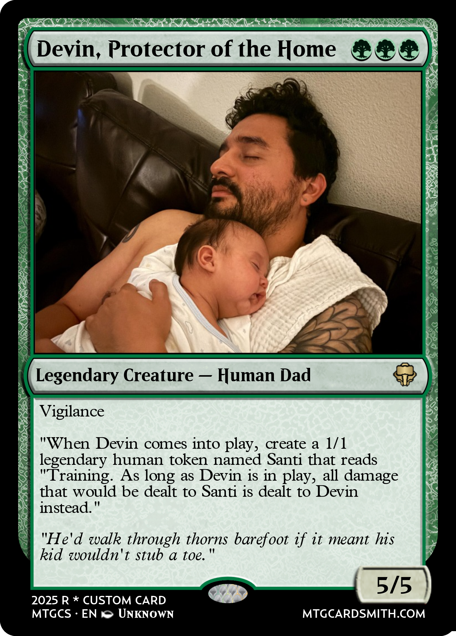 Devin, Protector of the Home