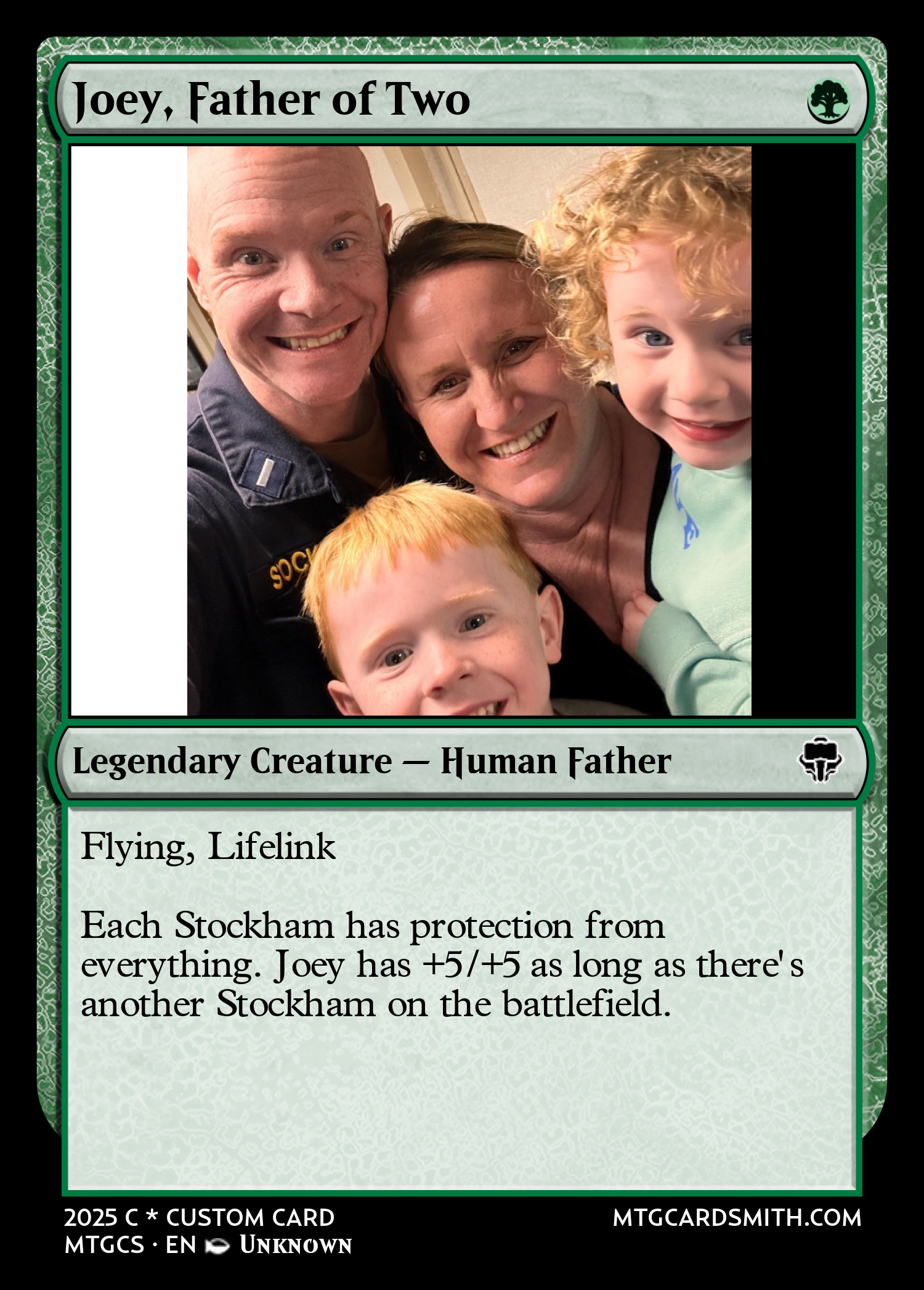 Joey, Father of Two