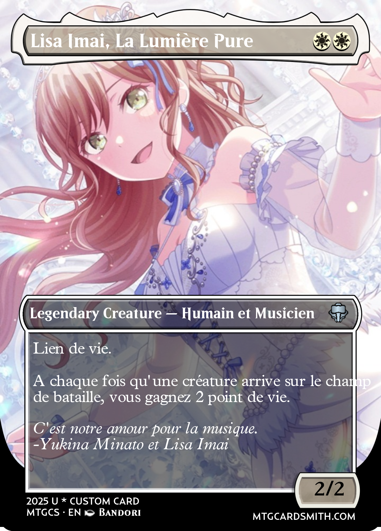 Lisa Imai, La Lumière Pure