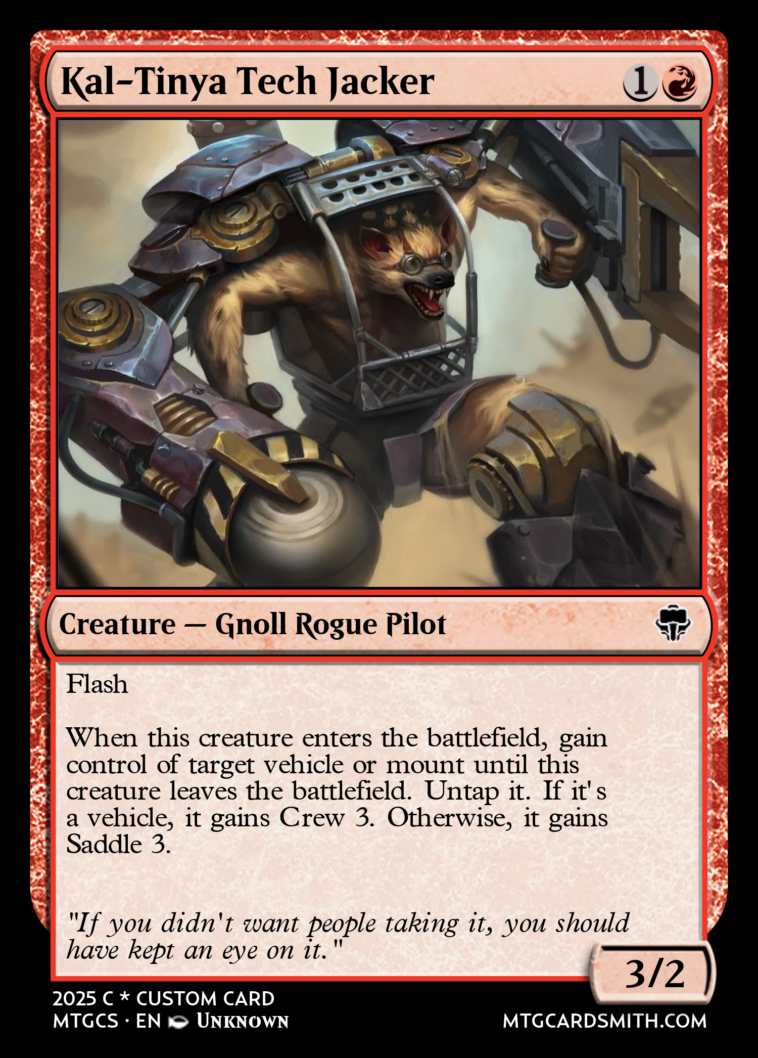 Kal-Tinya Tech Jacker