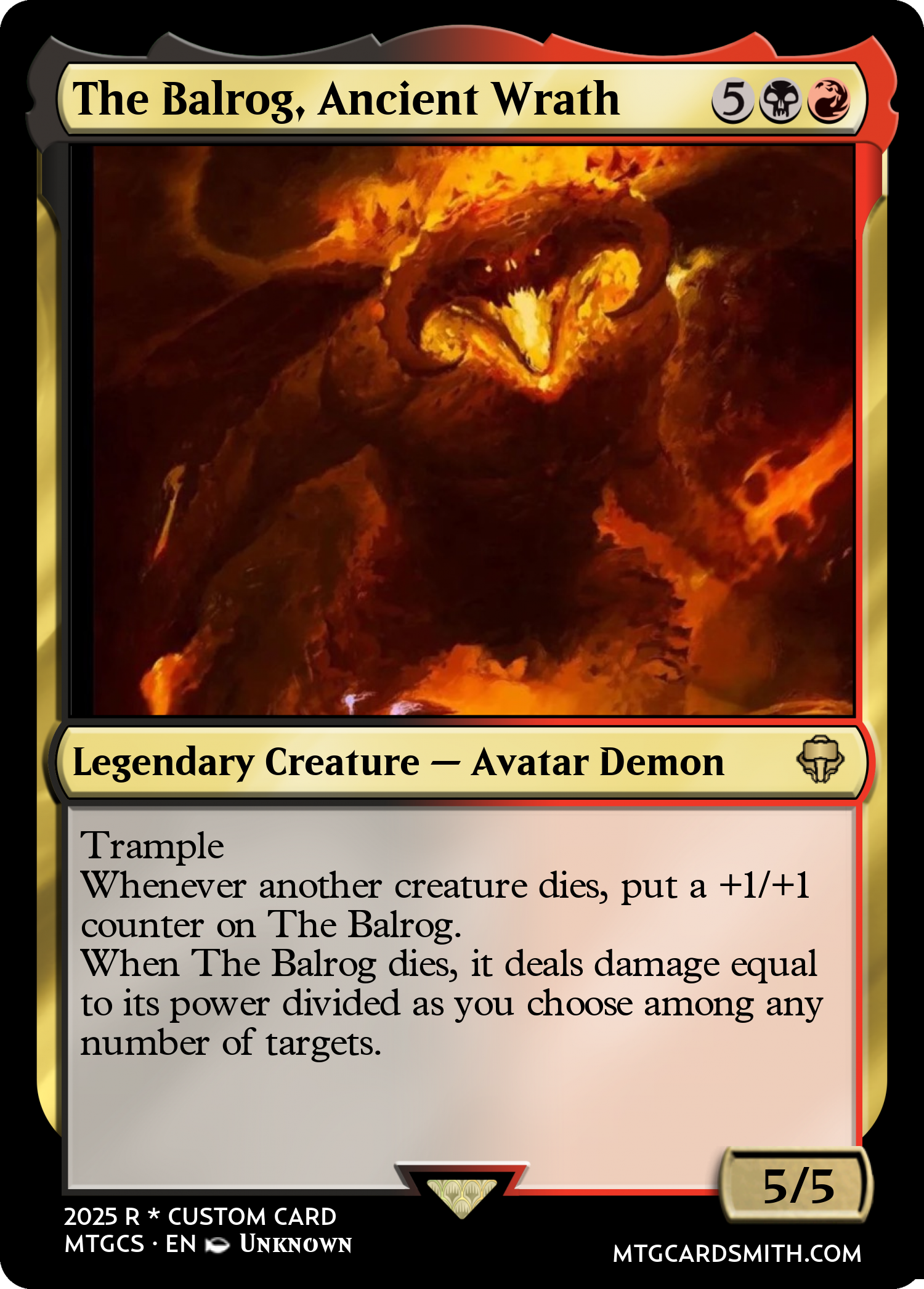 The Balrog, Ancient Wrath 
