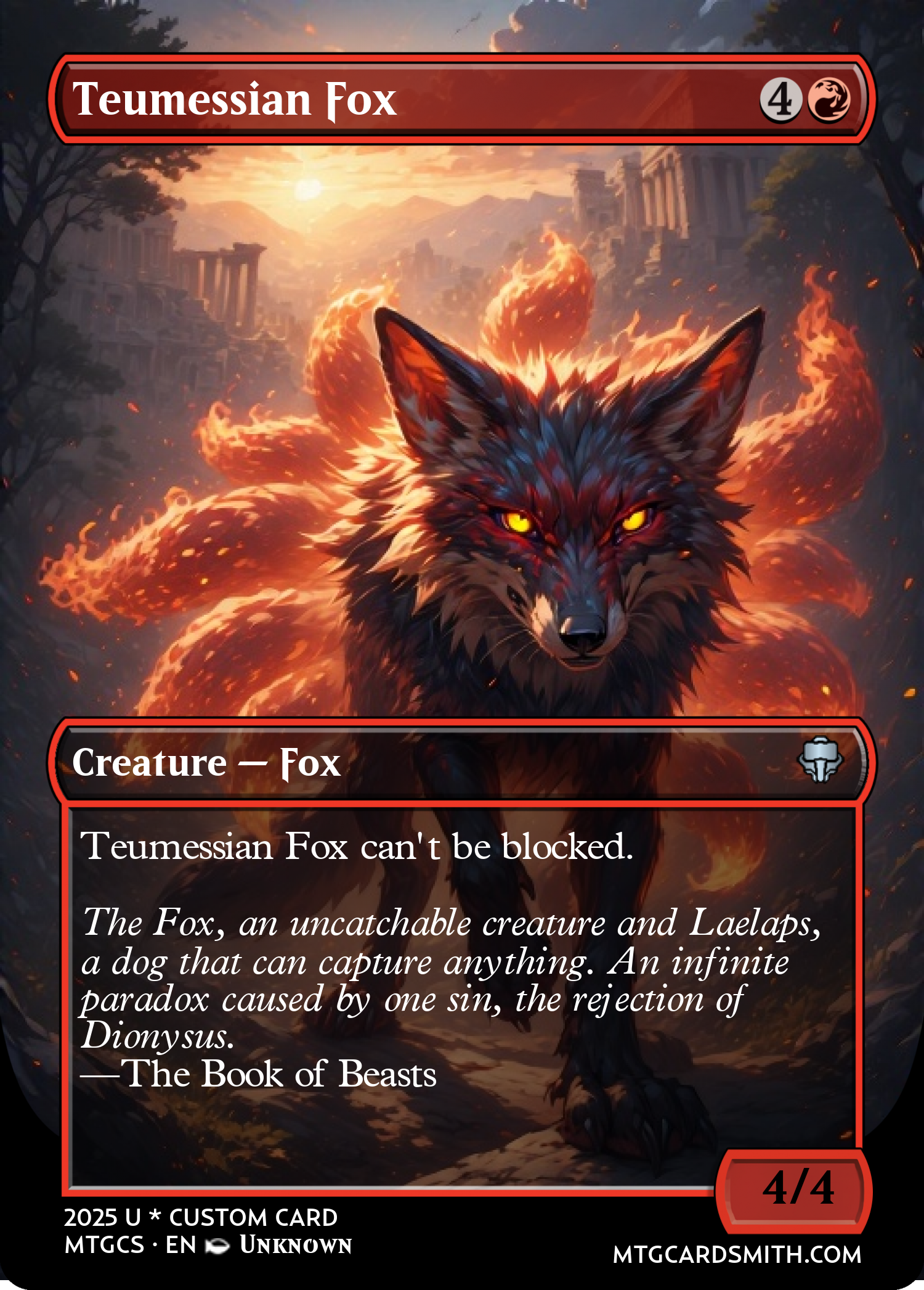 Teumessian Fox
