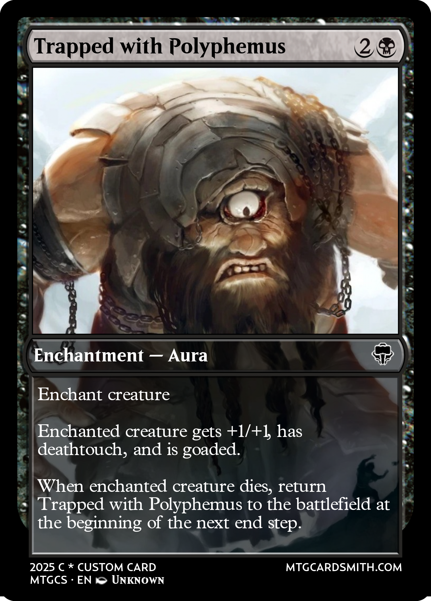Trapped with Polyphemus