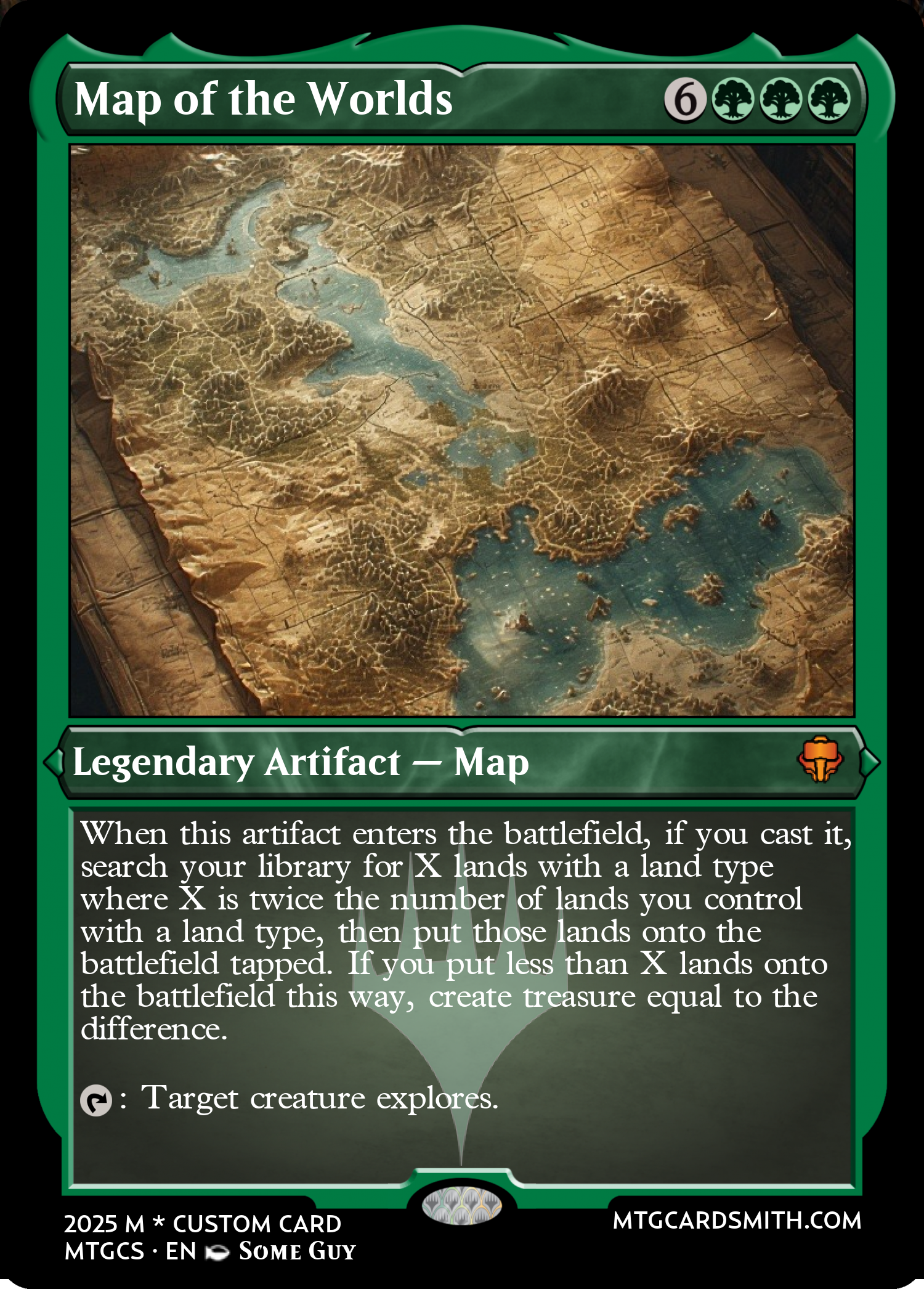 Map of the Worlds