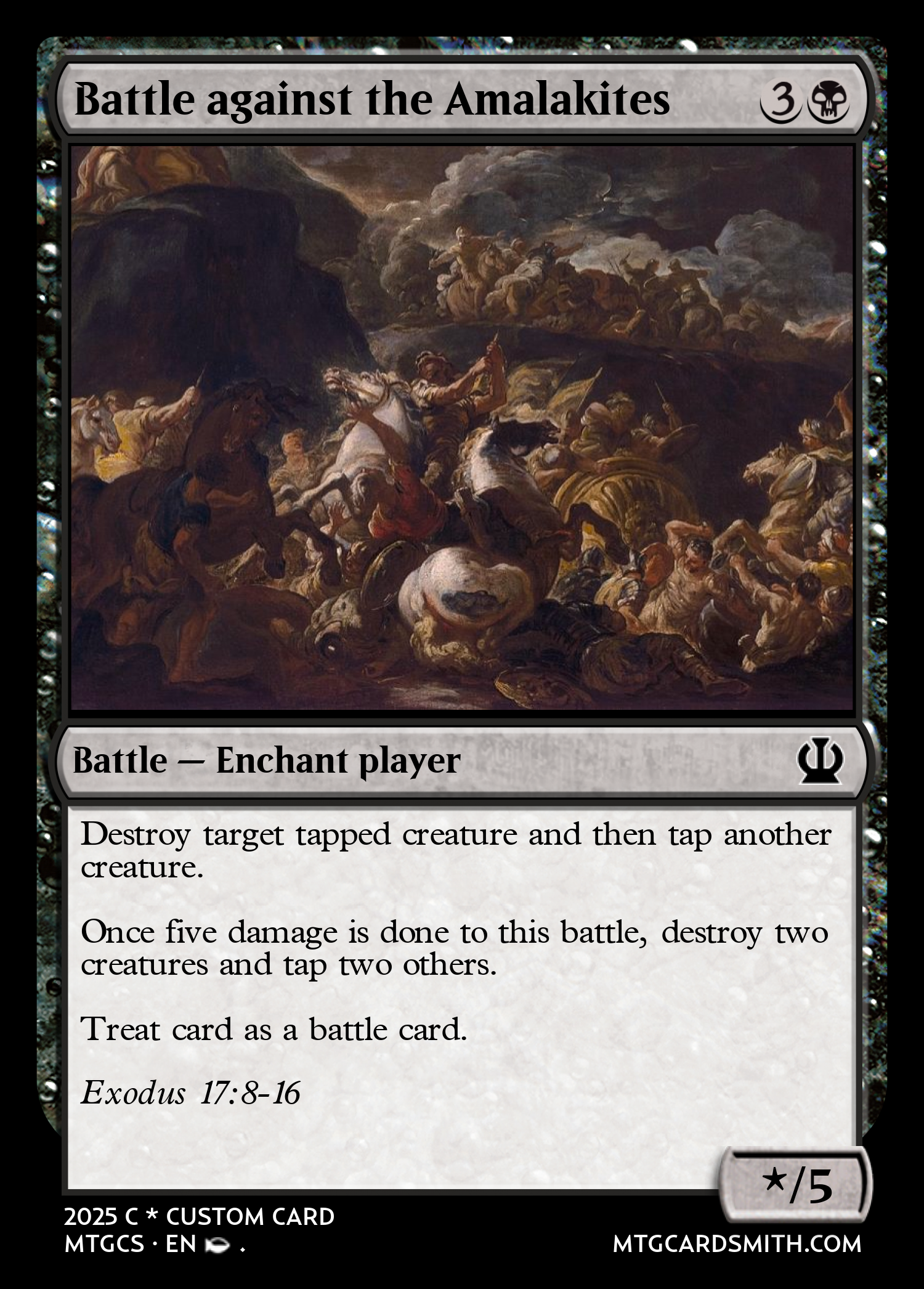 Battle against the Amalakites