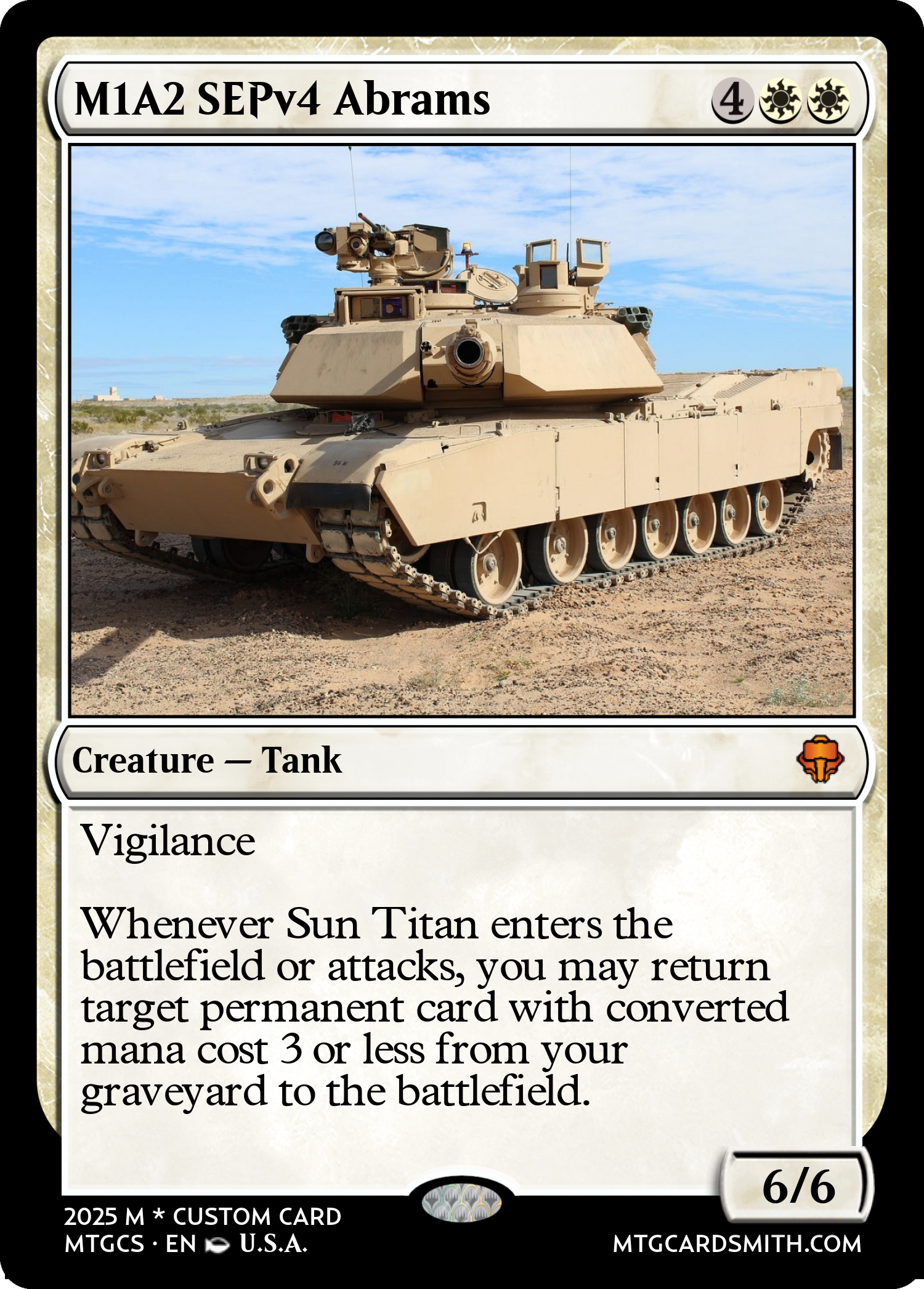 M1A2 SEPv4 Abrams