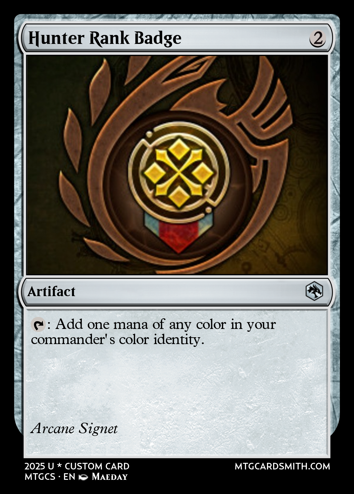 Hunter Rank Badge