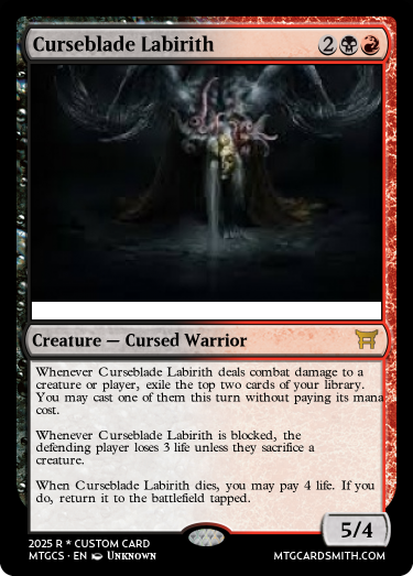 Curseblade Labirith