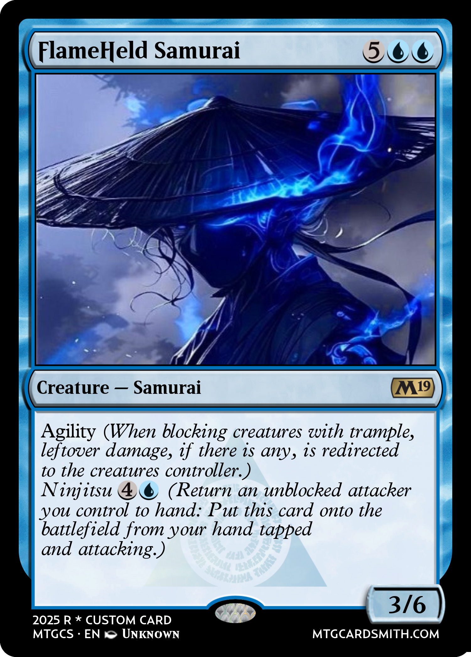 FlameHeld Samurai