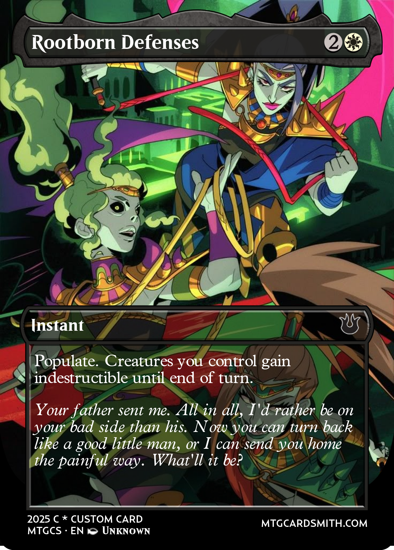 Rootborn Defenses