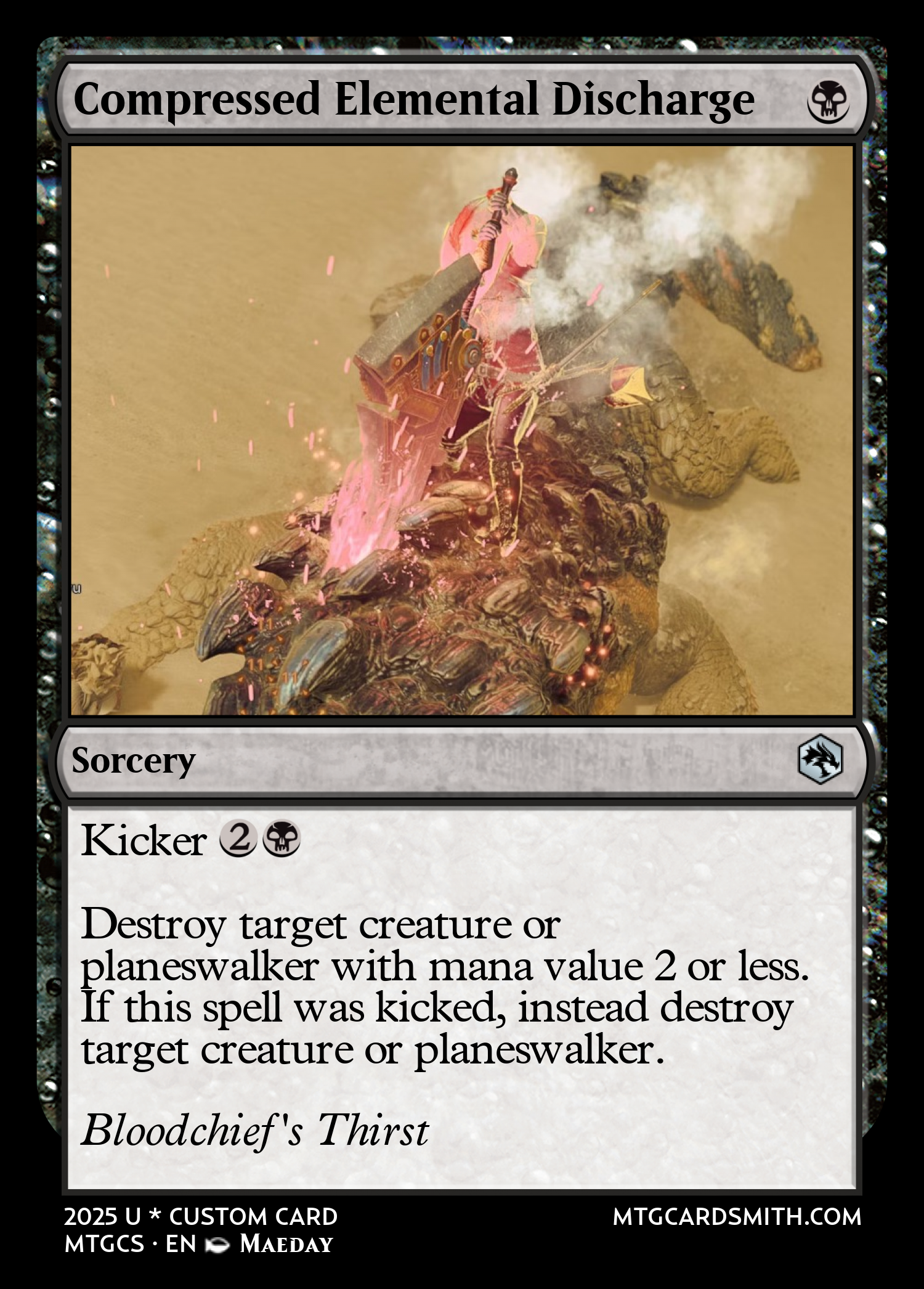 Compressed Elemental Discharge