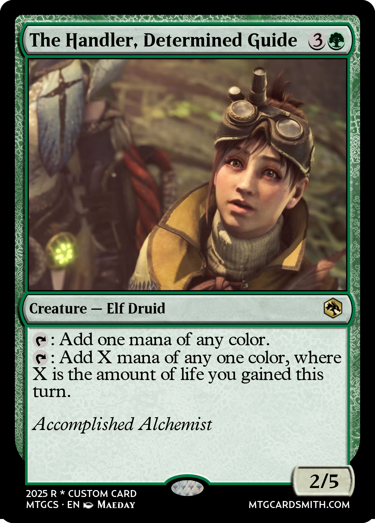 The Handler, Determined Guide