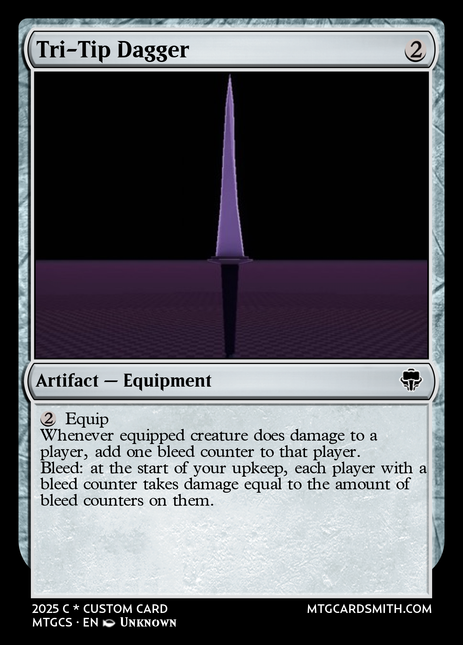 Tri-Tip Dagger
