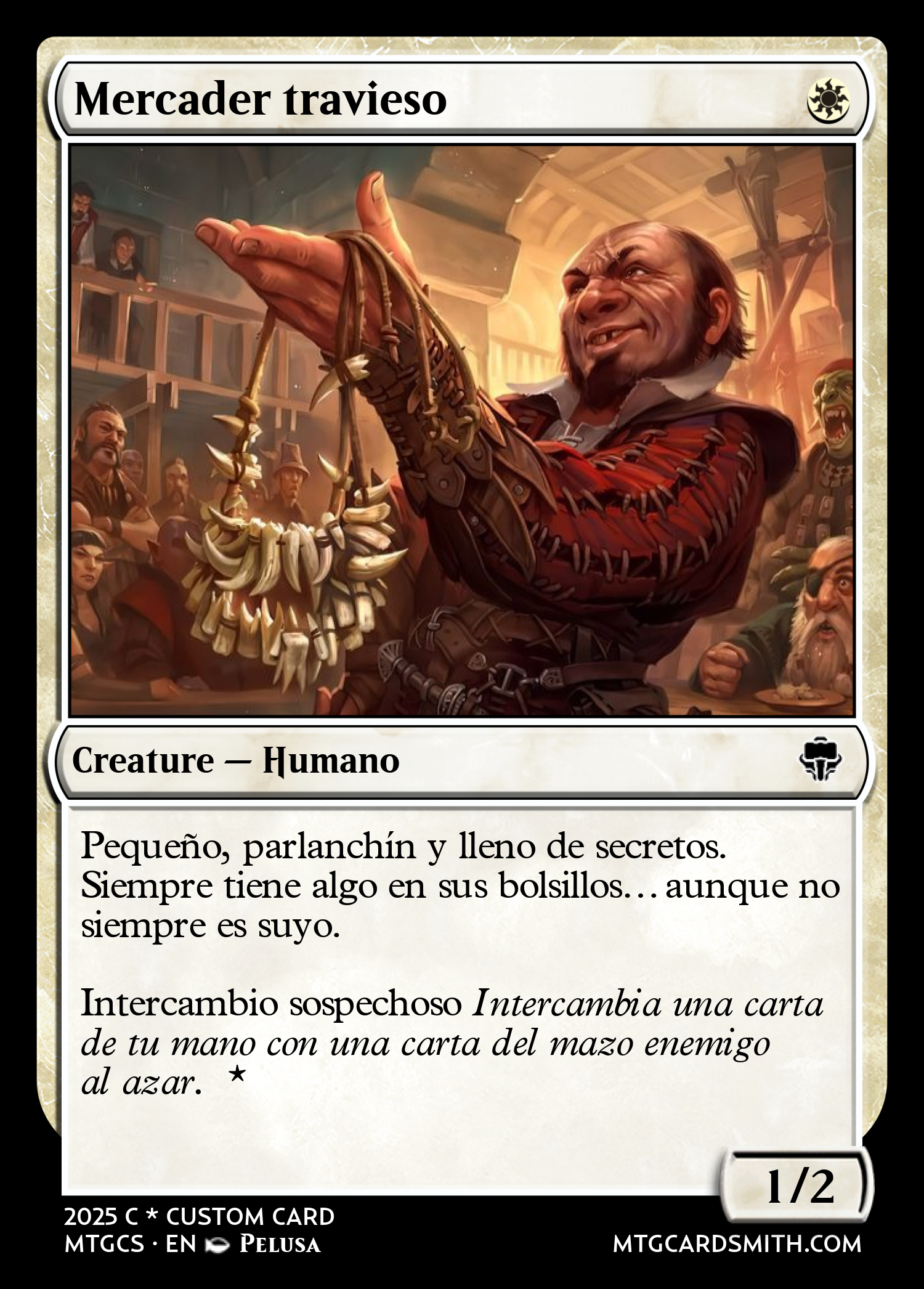 Mercader travieso