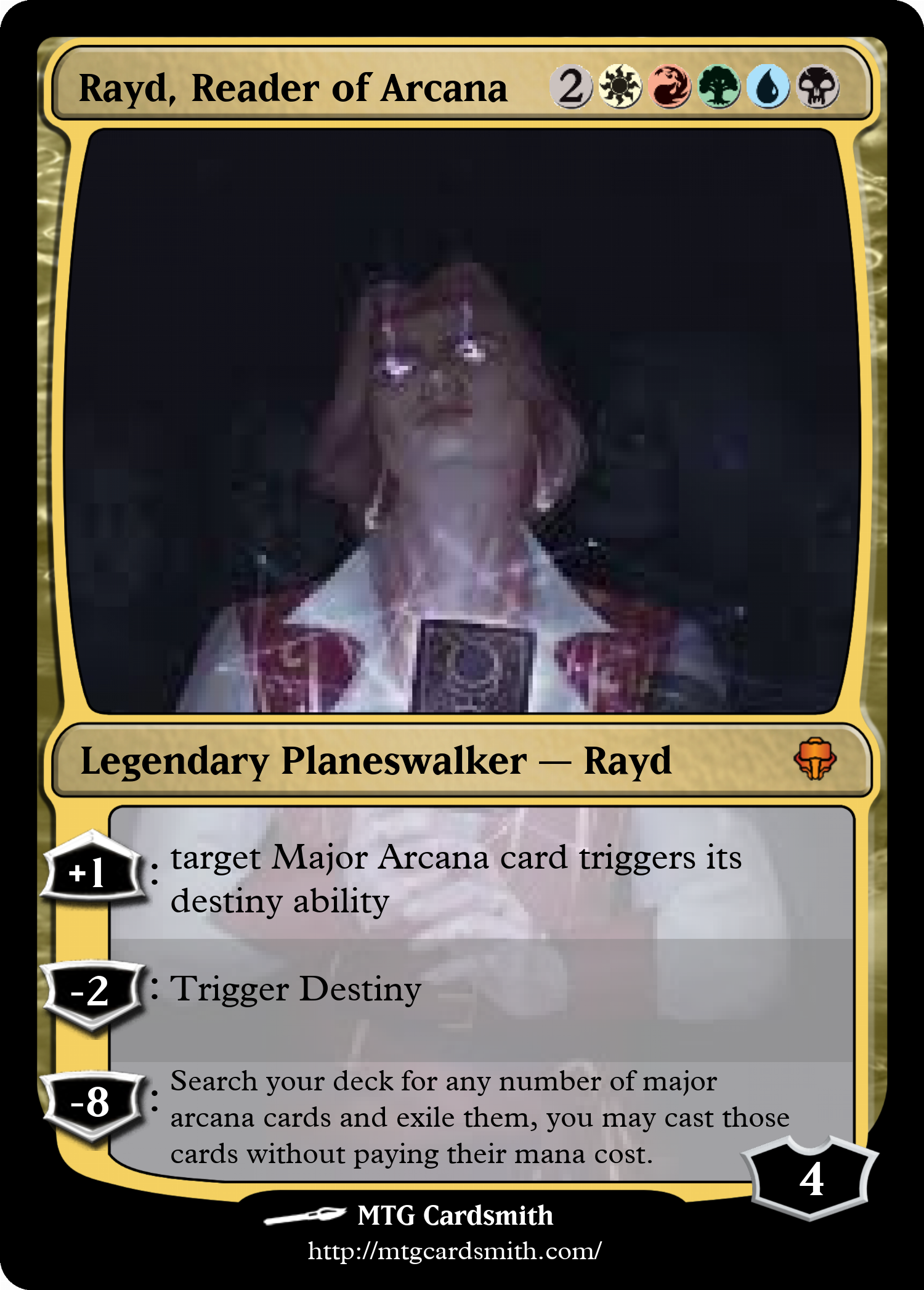 Rayd, Reader of Arcana