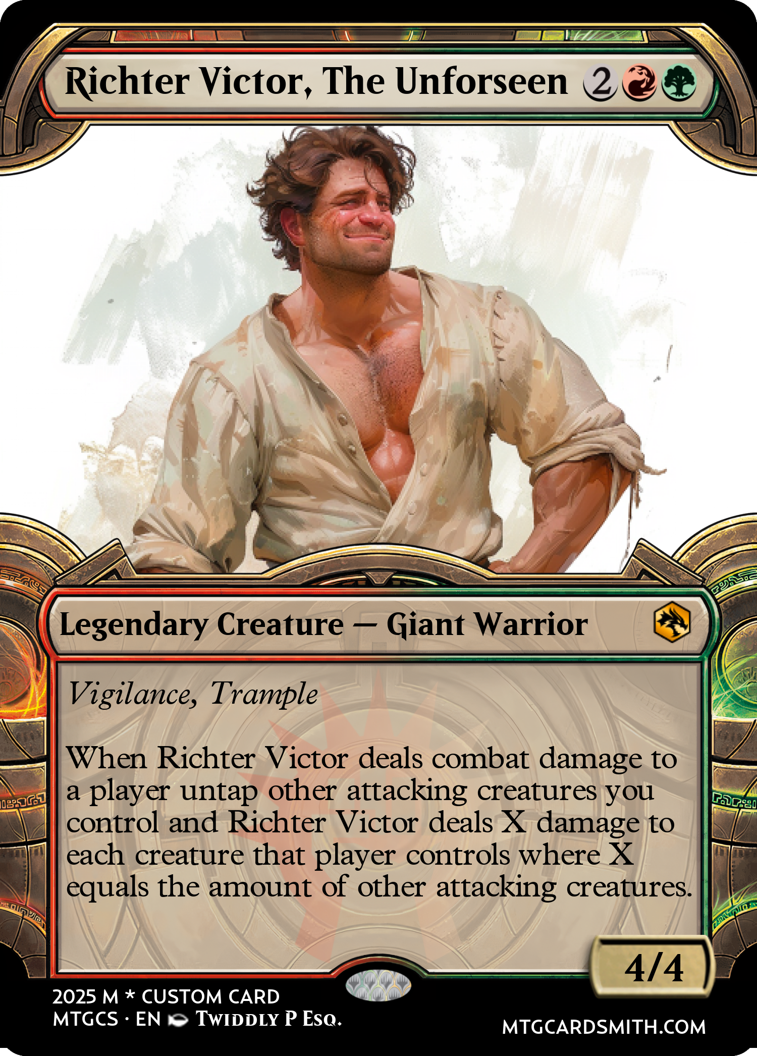 Richter Victor, The Unforseen