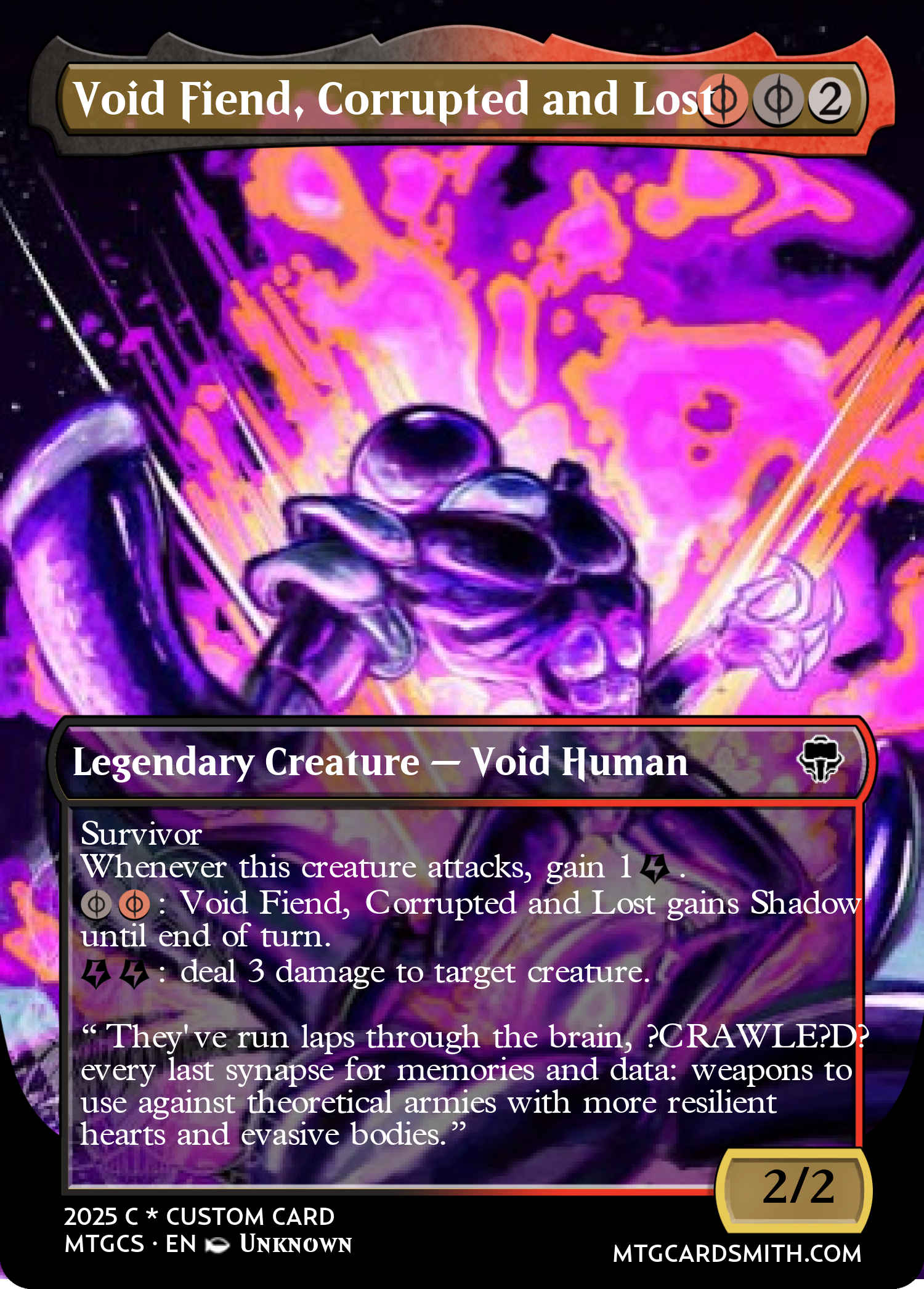 Void Fiend, Corrupted and Lost