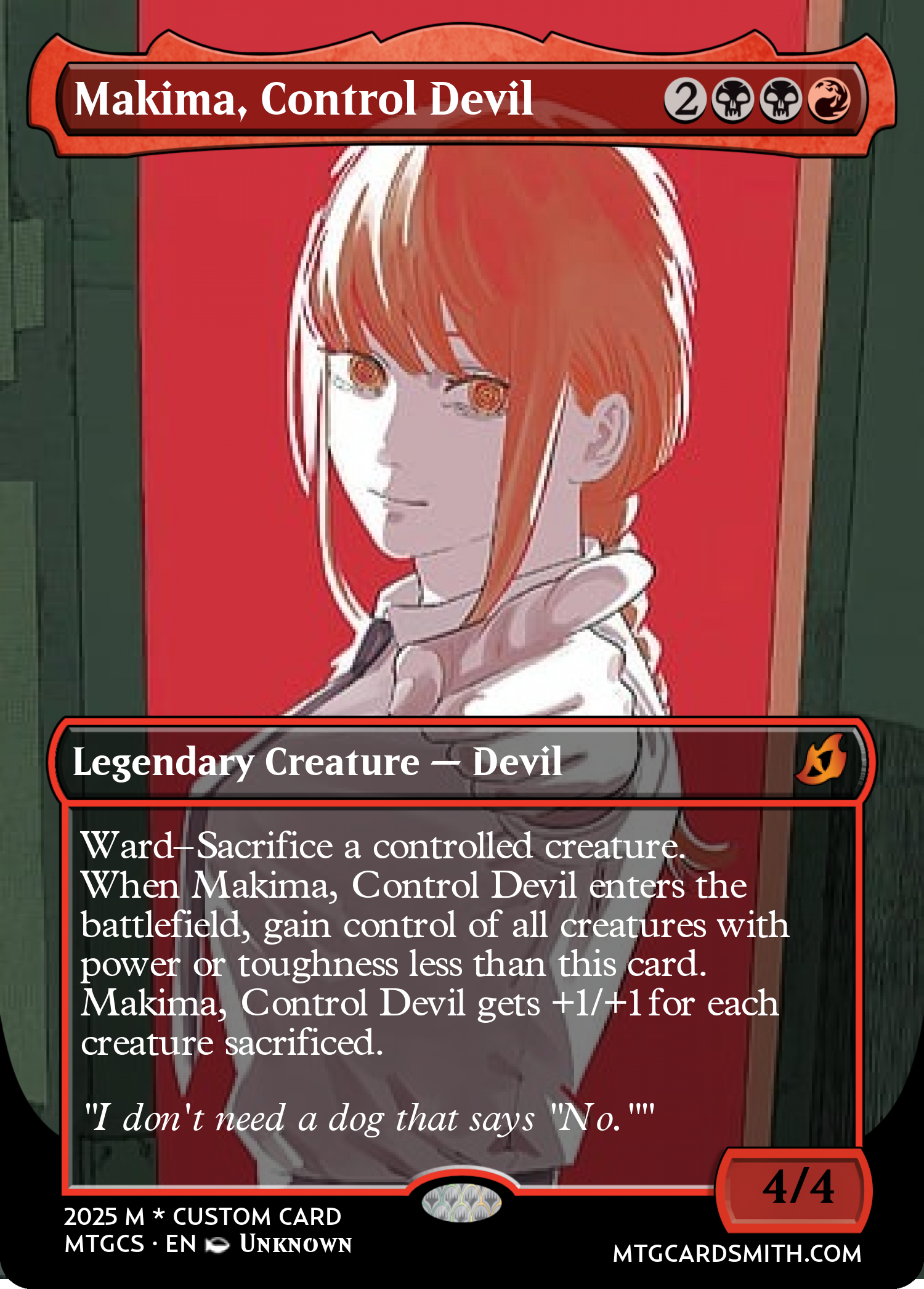 Makima, Control Devil