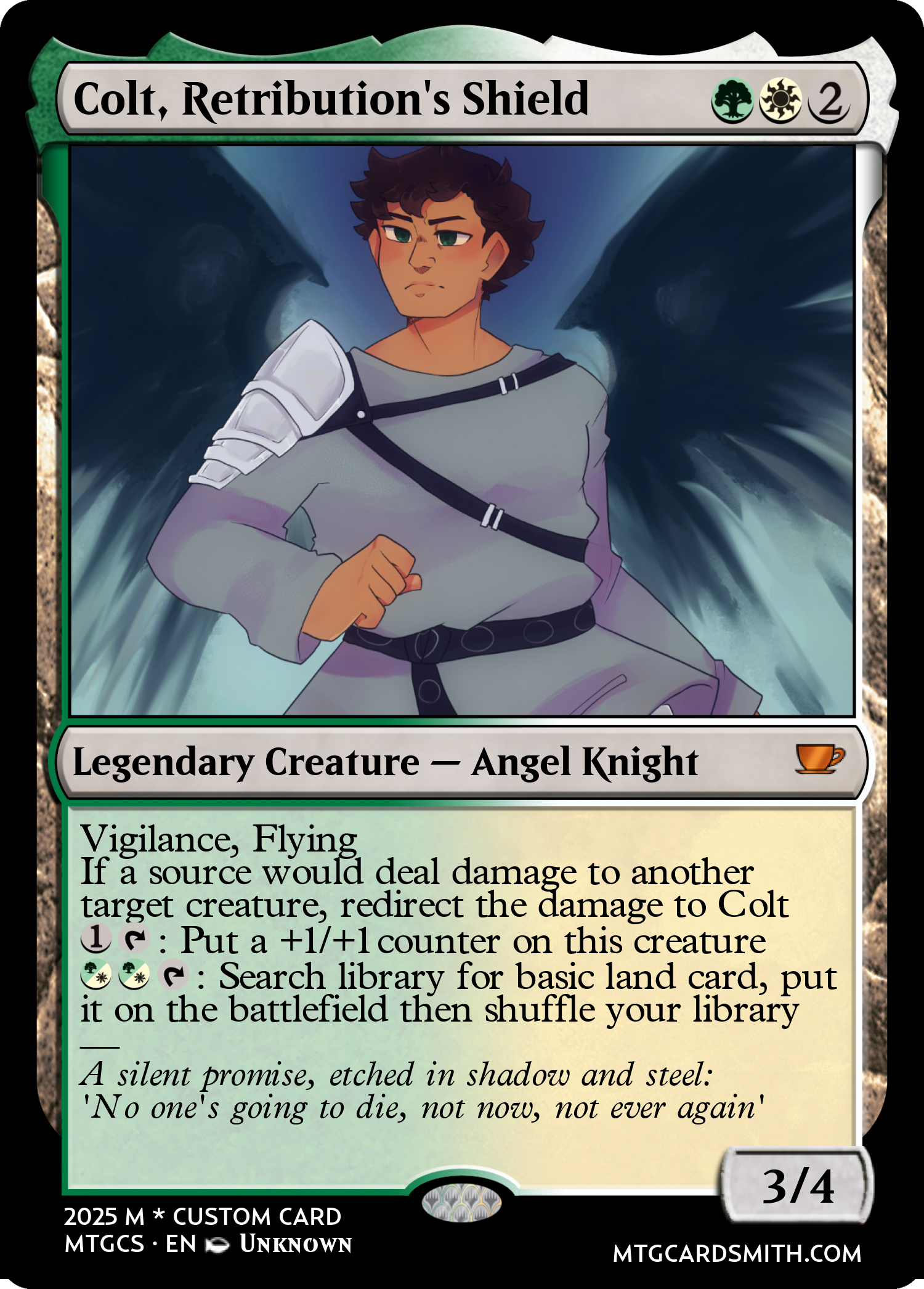 Colt, Retribution's Shield