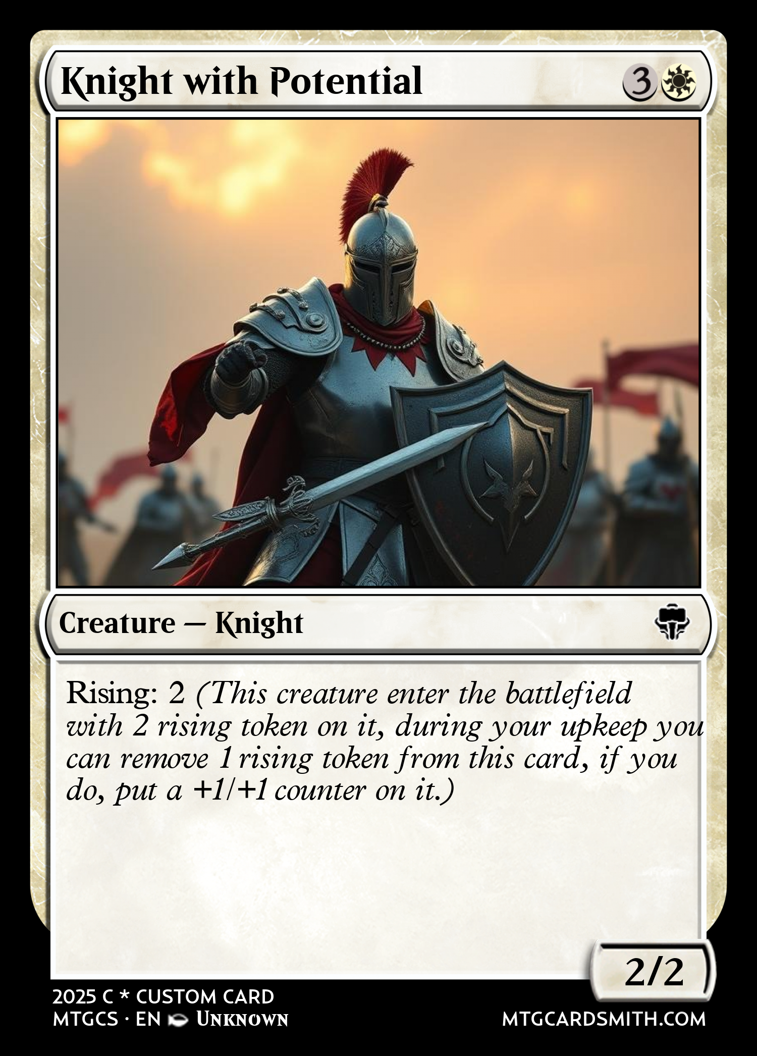 Knight with Potential
