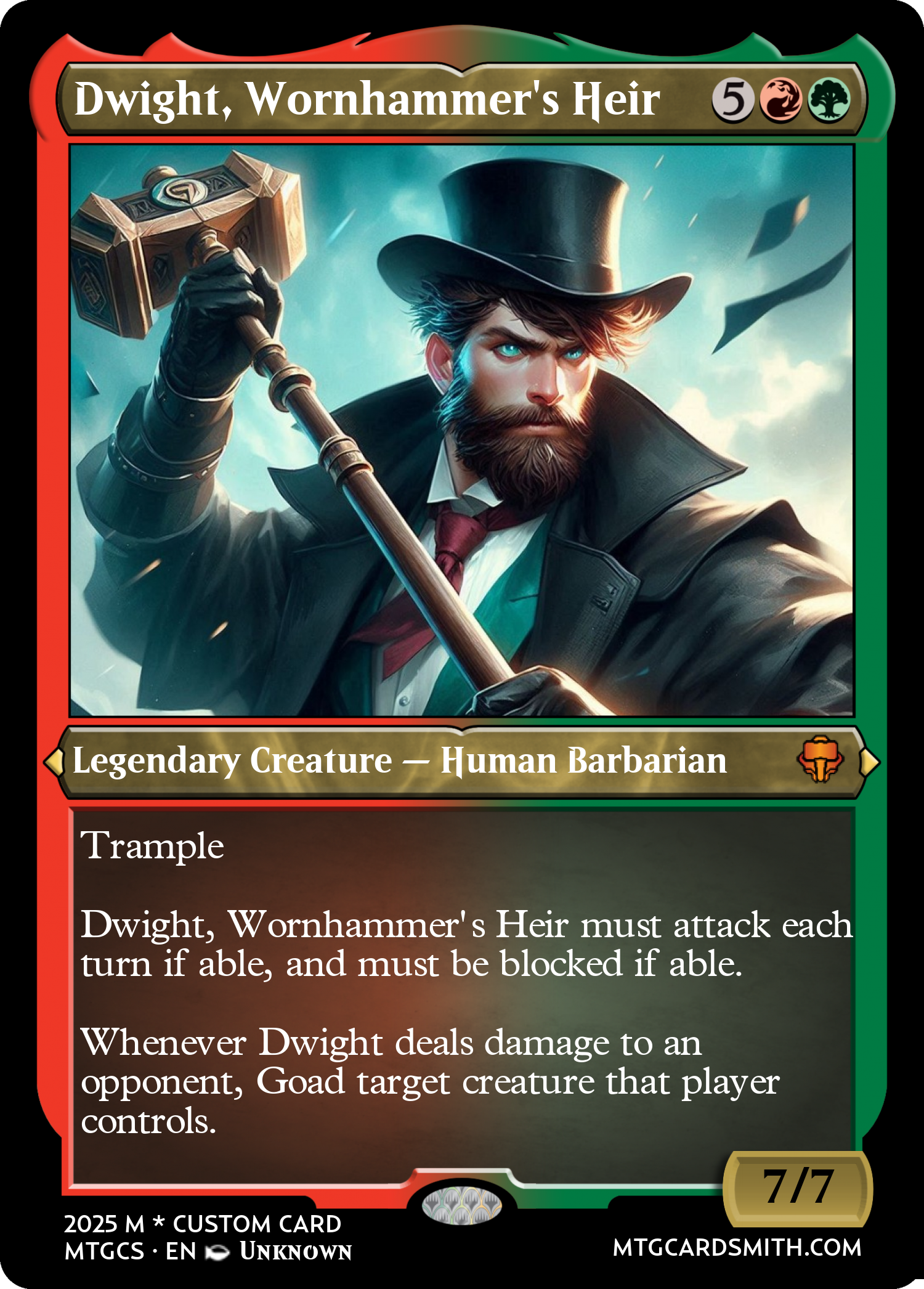 Dwight, Wornhammer's Heir