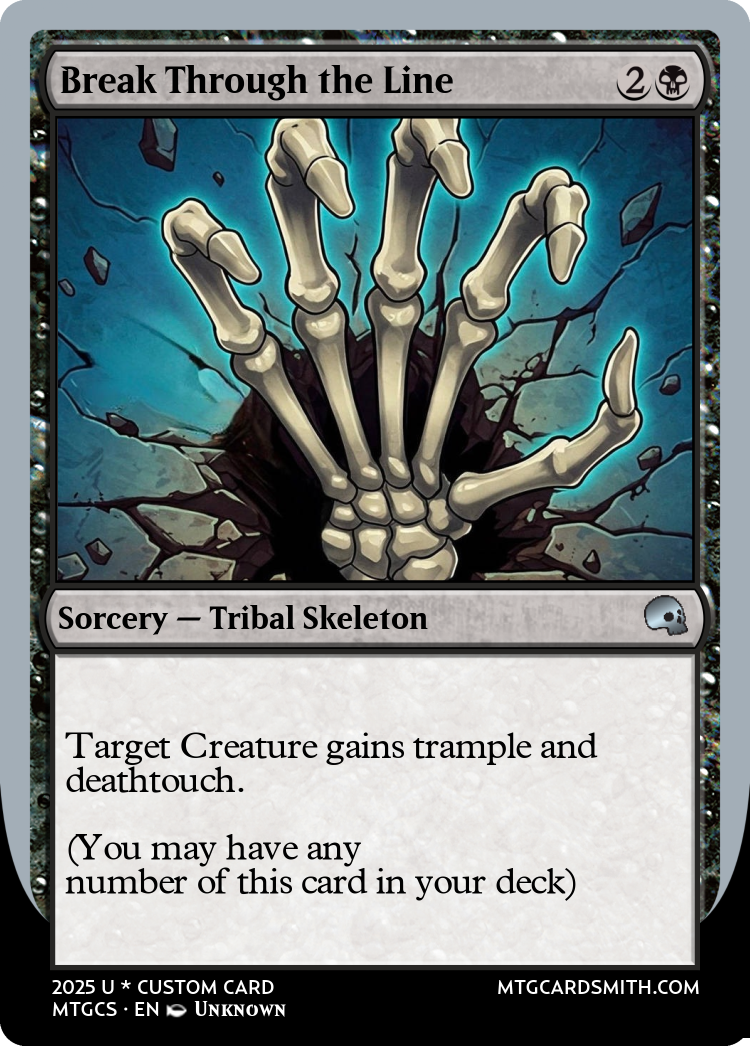 Break Through the Line