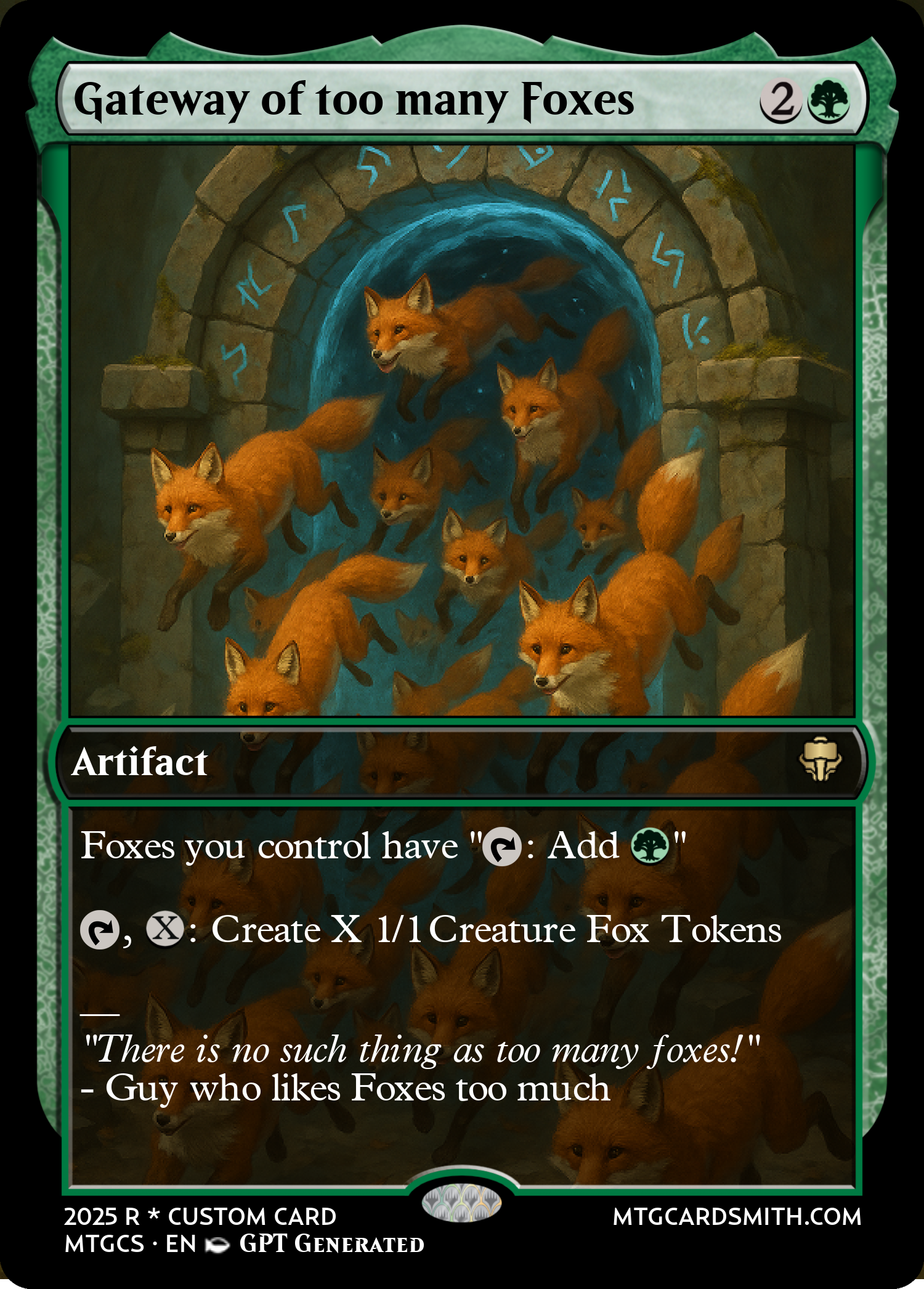 Gateway of too many Foxes
