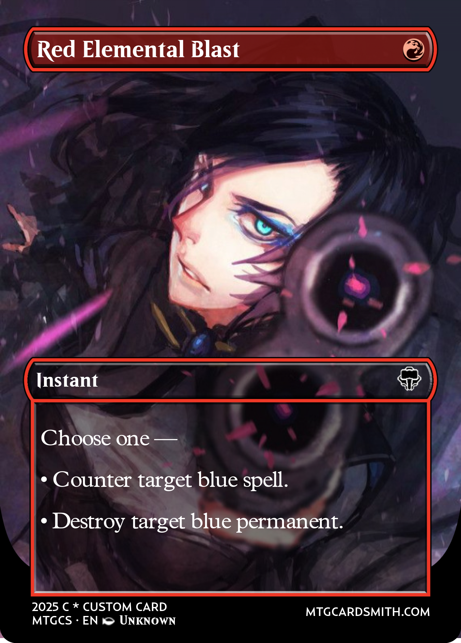 Red Elemental Blast