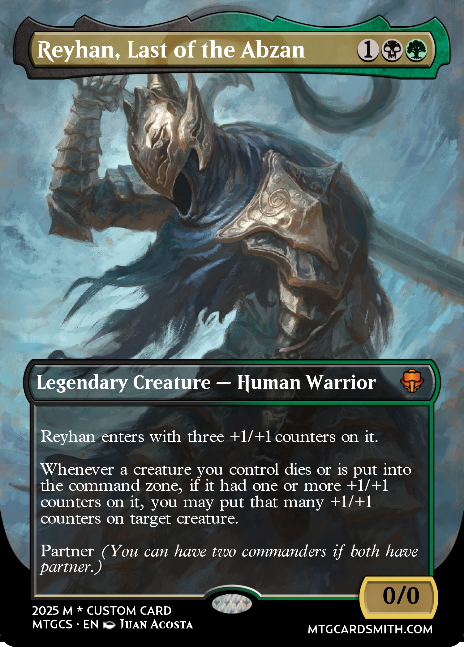 Reyhan, Last of the Abzan