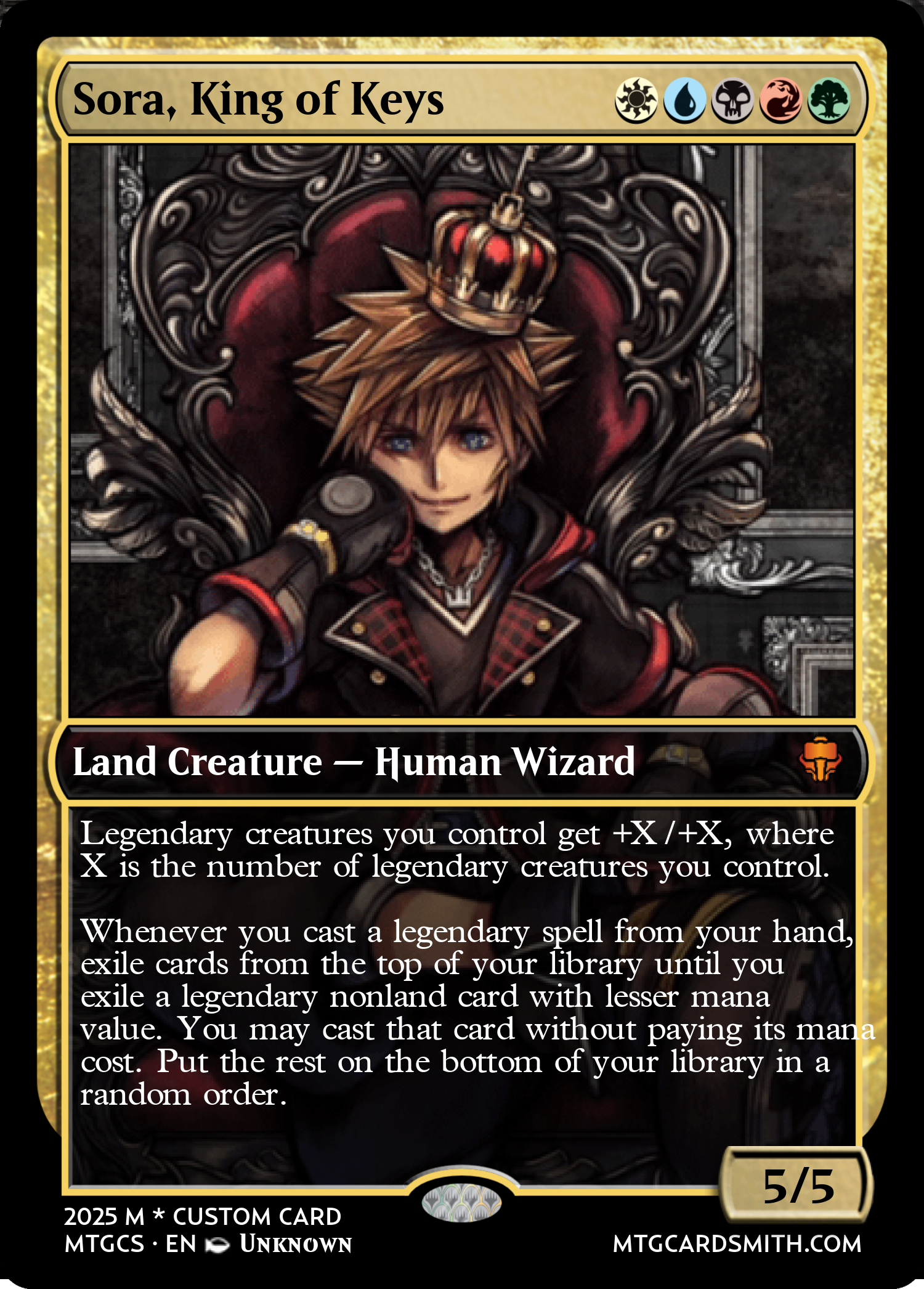 Sora, King of Keys