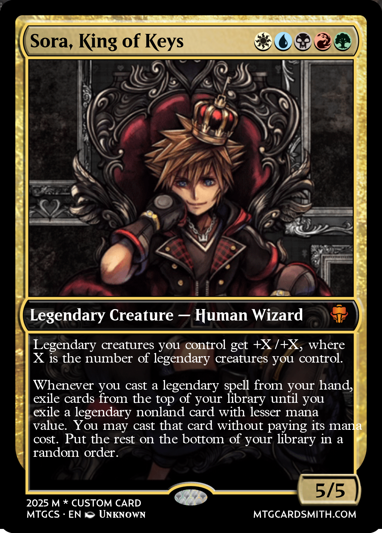 Sora, King of Keys