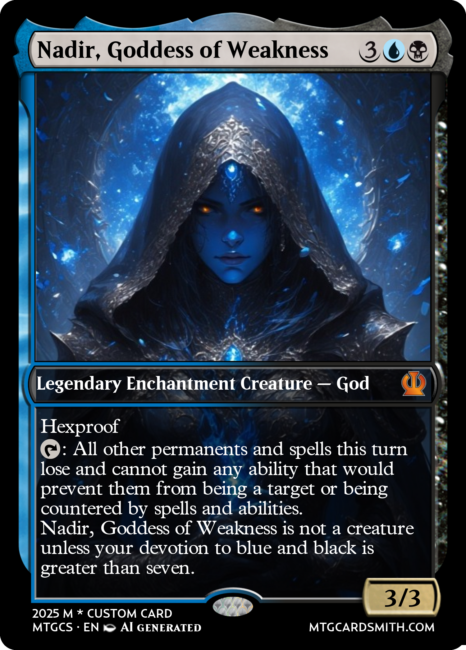 Nadir, Goddess of Weakness 