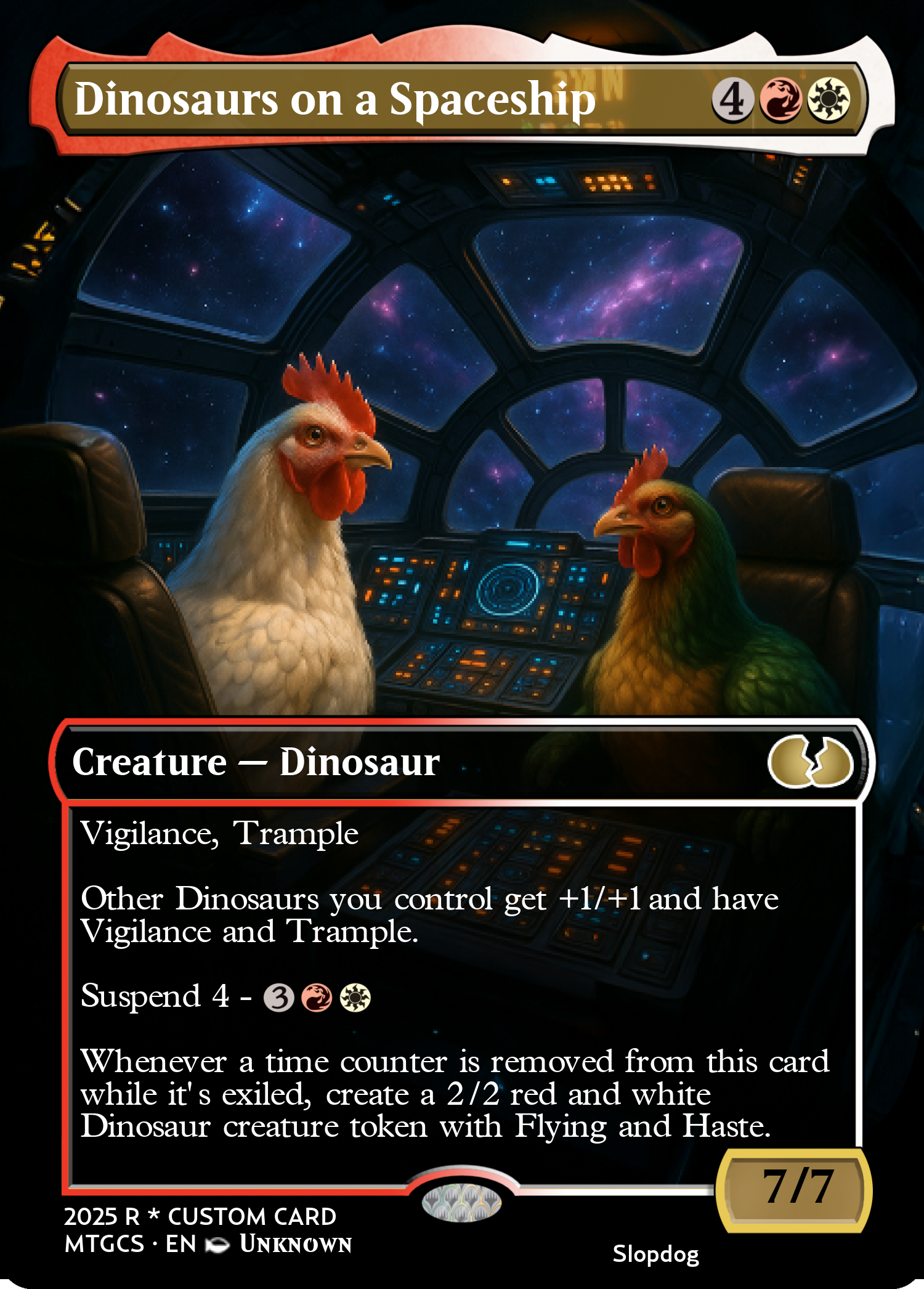 Dinosaurs on a Spaceship