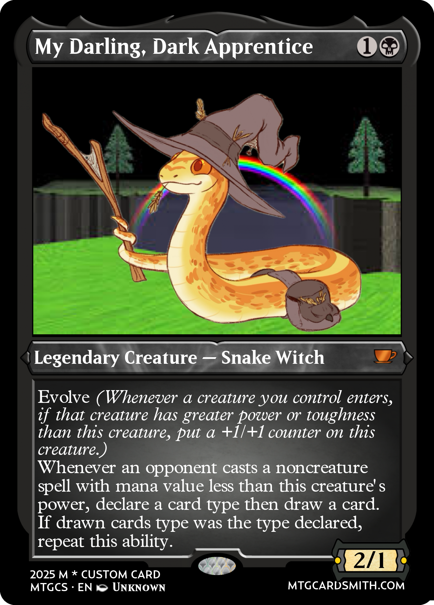 My Darling, Dark Apprentice 