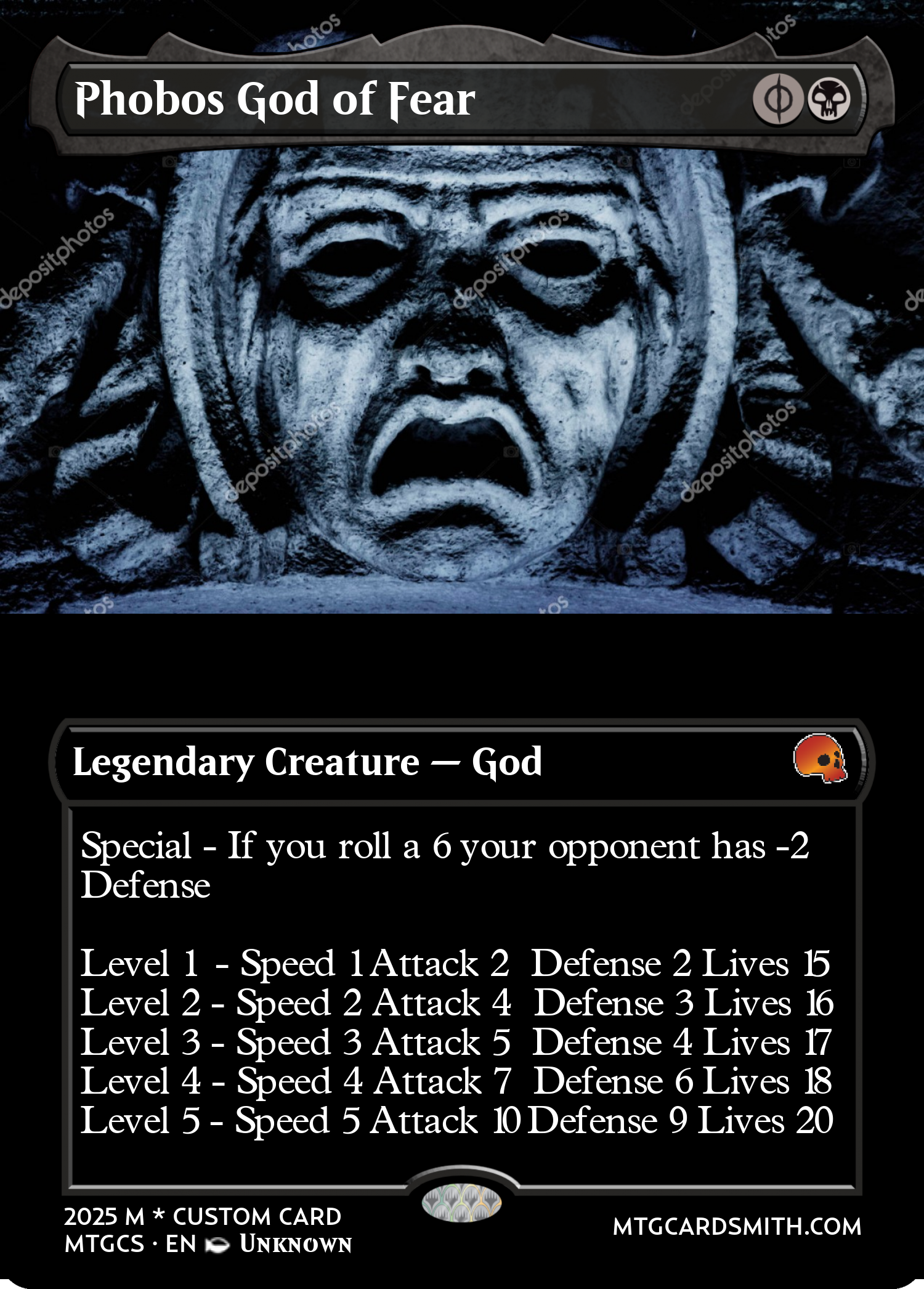 Phobos God of Fear