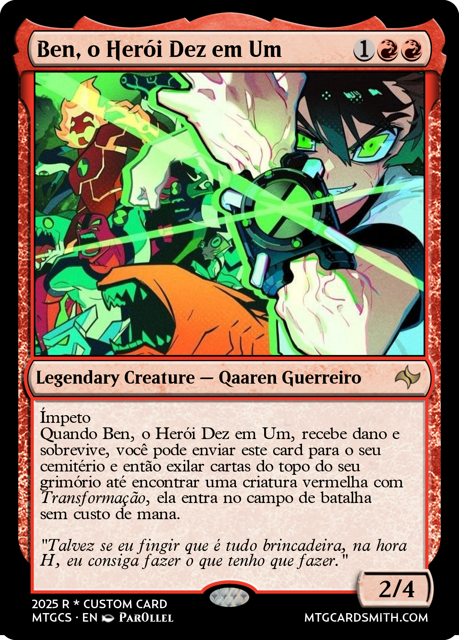 Ben, o Herói Dez em Um