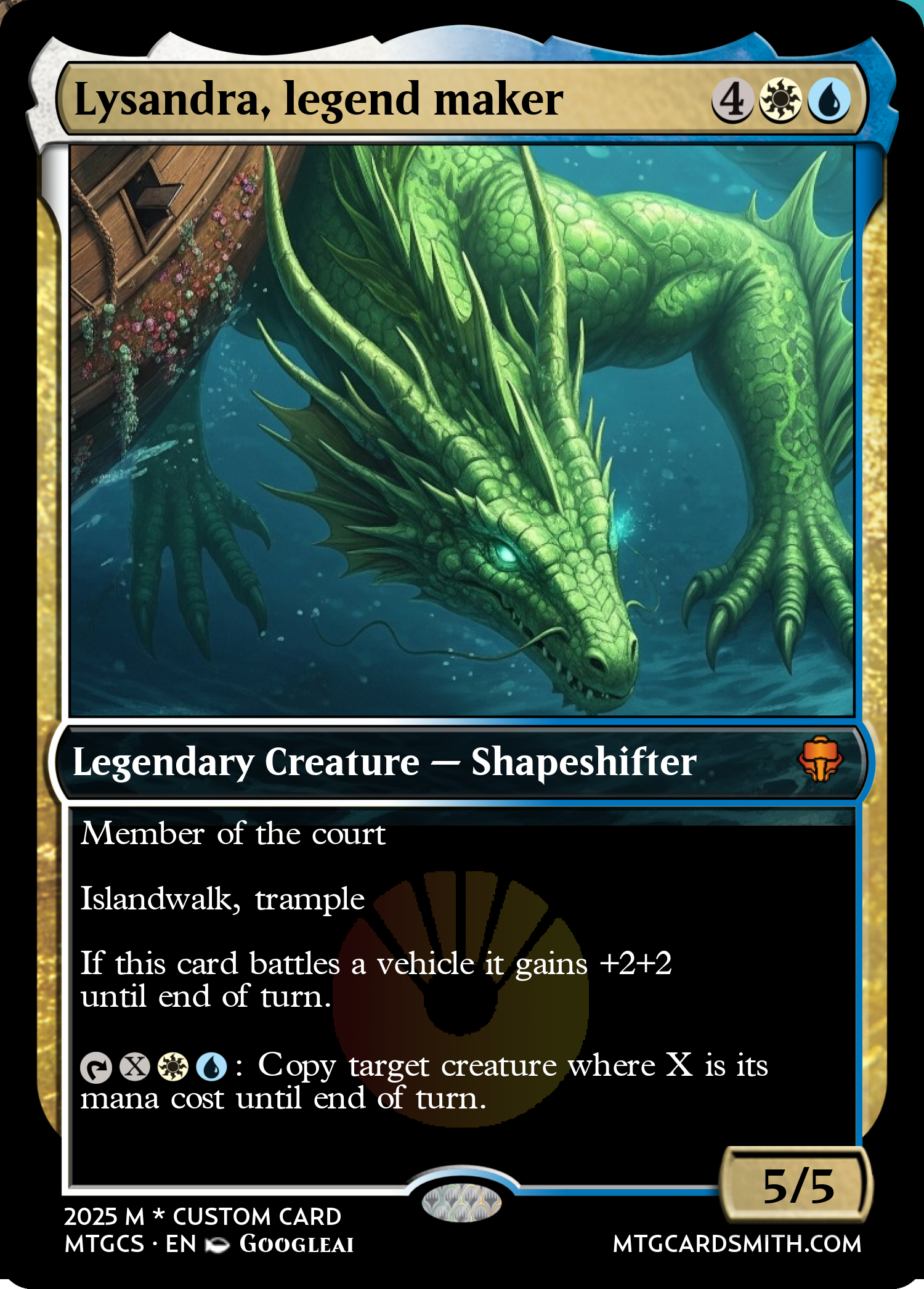 Lysandra, legend maker