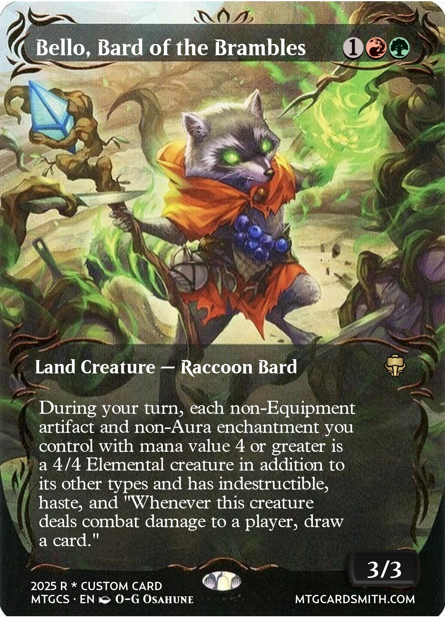 Bello, Bard of the Brambles 